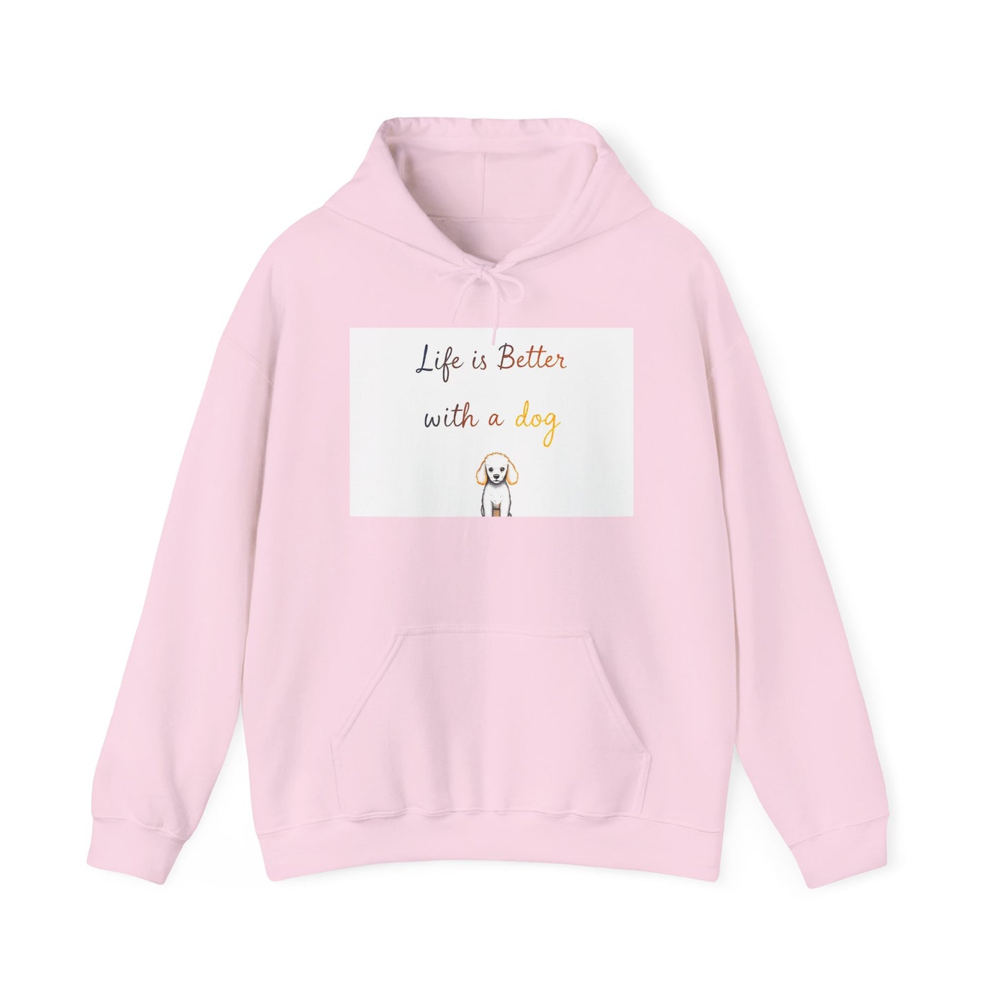 Life is Better with a Dog Hoodie - Unisex Sweatshirt for Dog Lovers, Cozy Gift for Pet Owners, Dog-Themed Apparel, Cute Dog Design, [...]