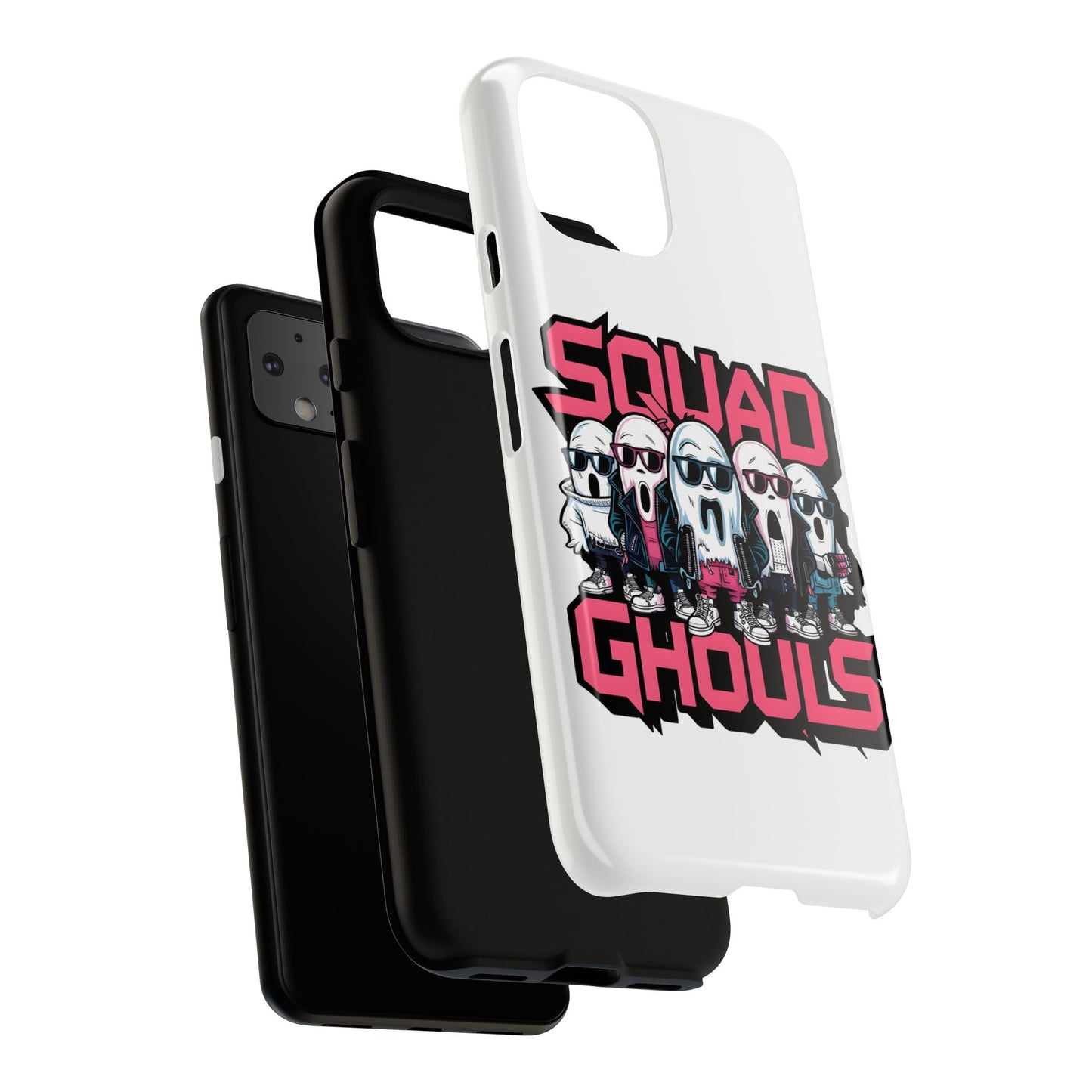 Squad Ghouls Phone Case | Spooky Fun Design | Halloween Gift | Trendy Mobile Cover | Unique Accessory | Ghoulish Vibes