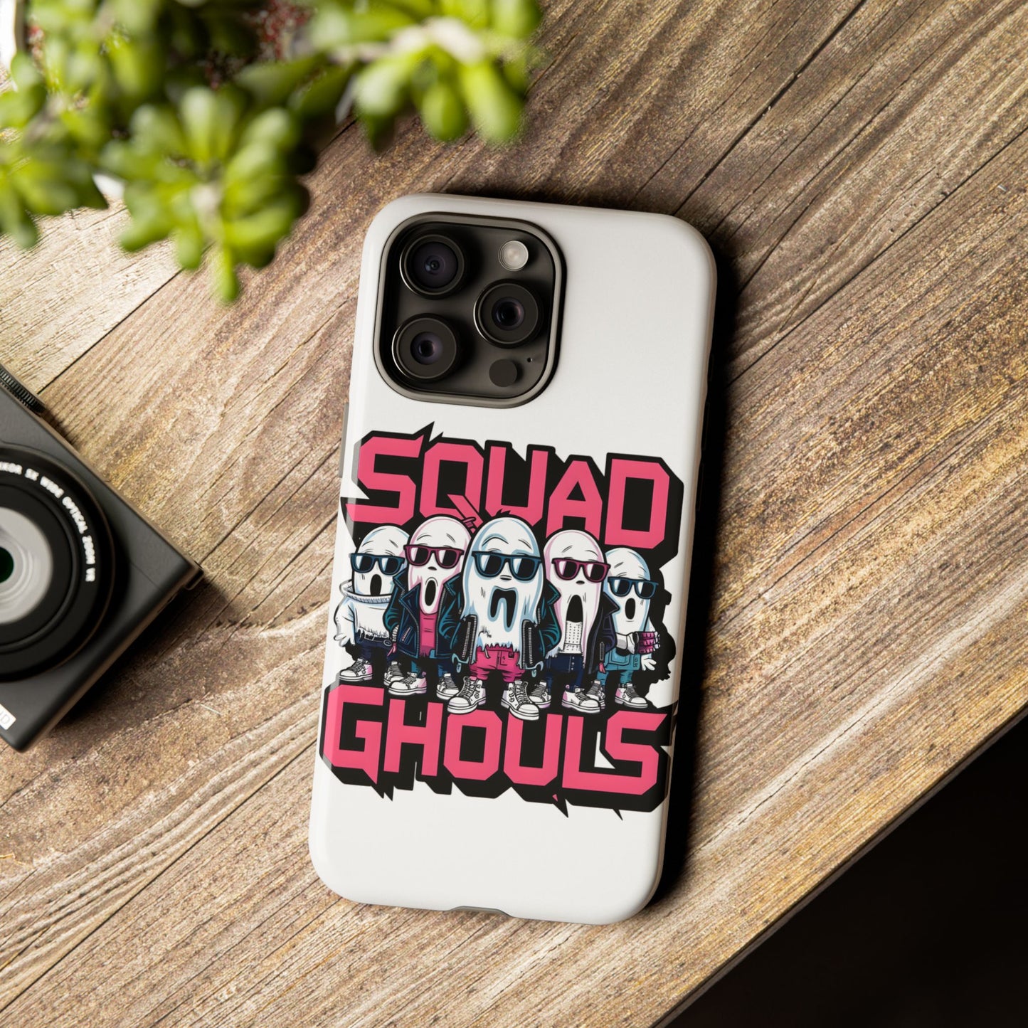 Squad Ghouls Phone Case | Spooky Fun Design | Halloween Gift | Trendy Mobile Cover | Unique Accessory | Ghoulish Vibes