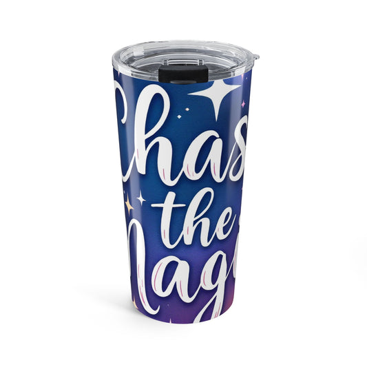 Inspirational Magic Tumbler 20oz - Chasing Dreams Travel Mug, Motivational Gift, Night Sky Design, Perfect for Coffee Lovers, [...]