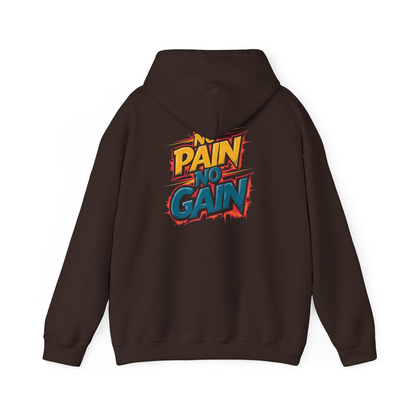 No Pain No Gain Motivational Hoodie