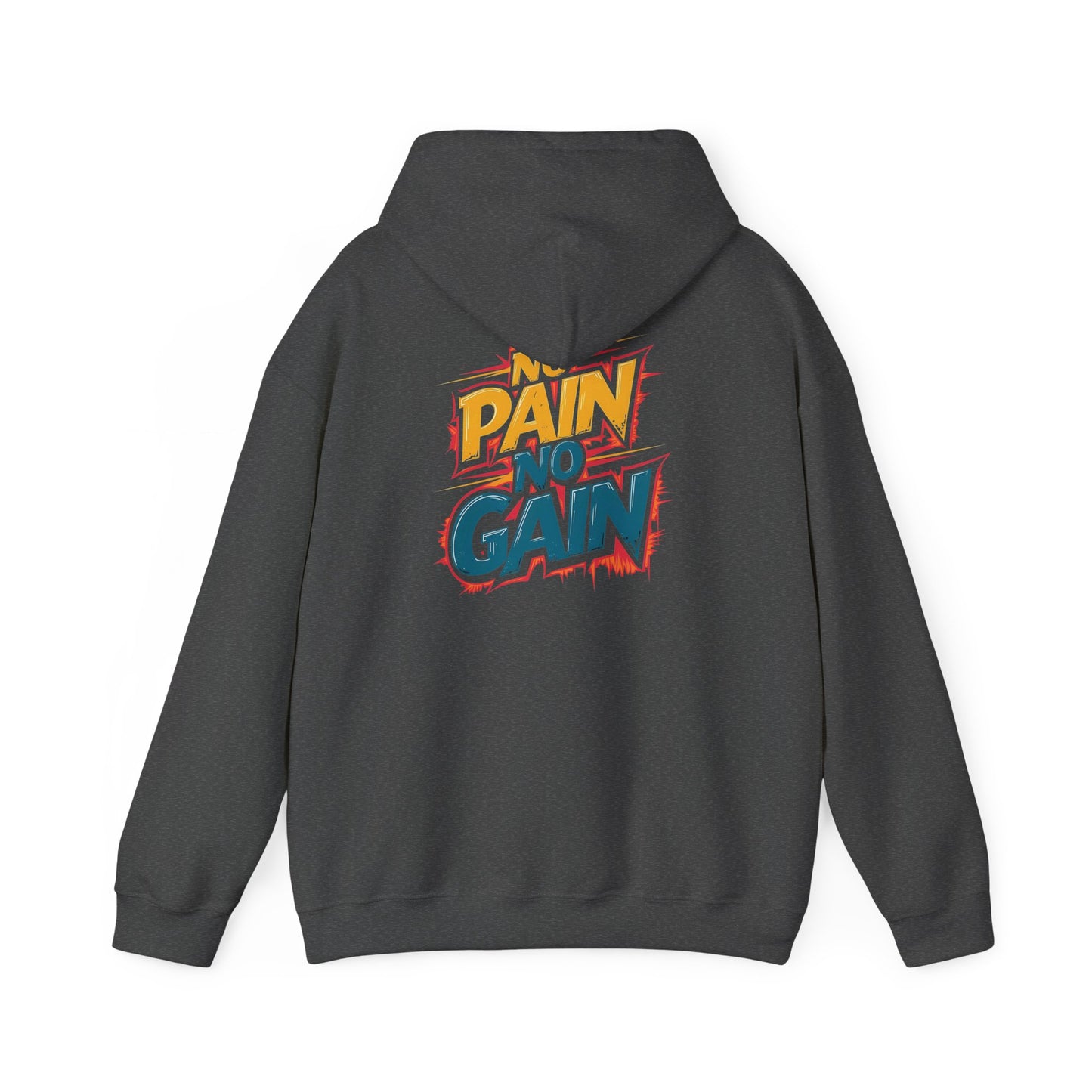 No Pain No Gain Motivational Hoodie
