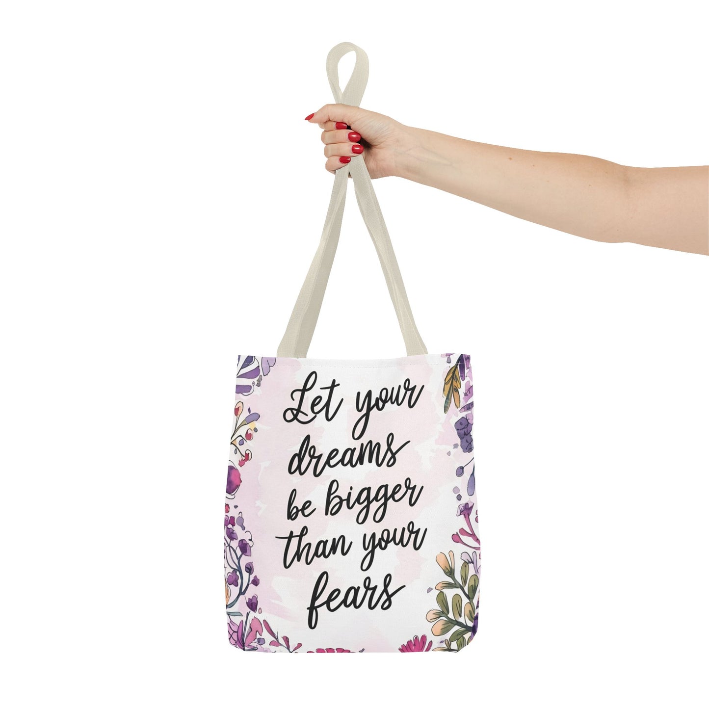 Motivational Tote Bag (AOP)