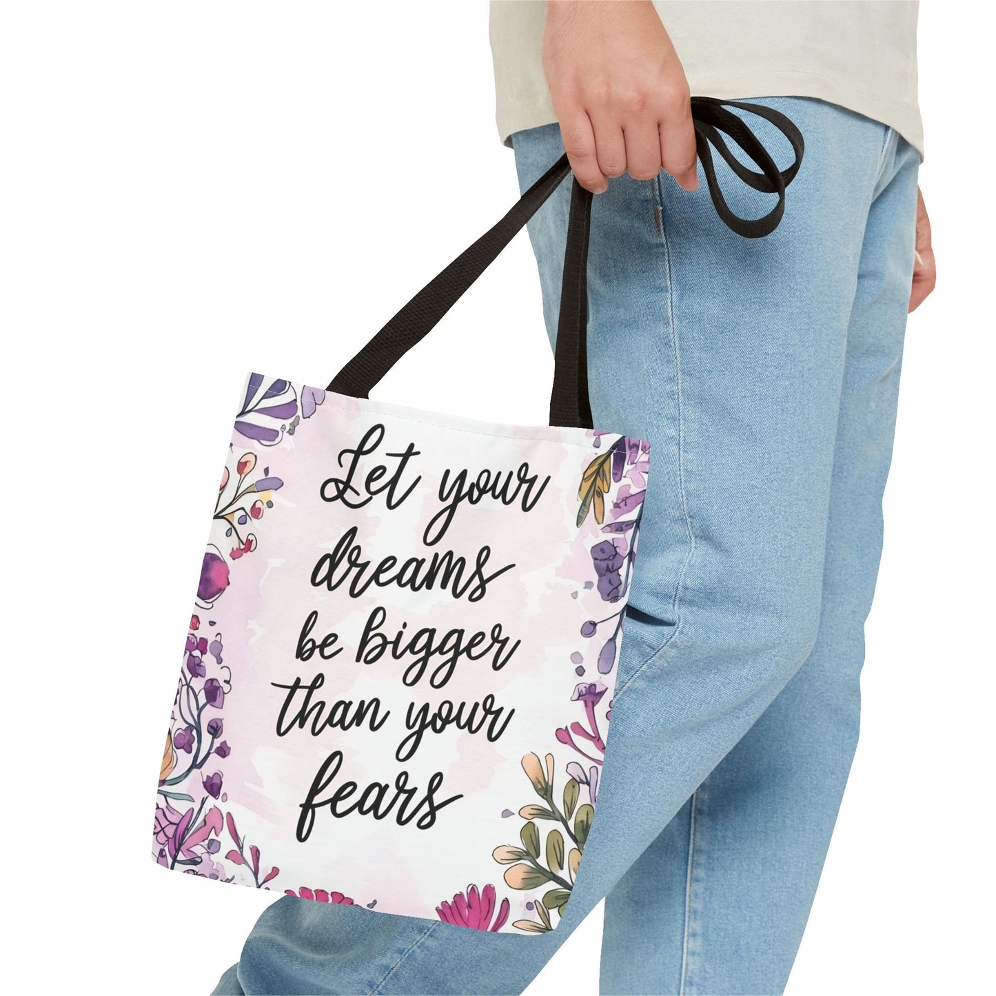 Motivational Tote Bag (AOP)
