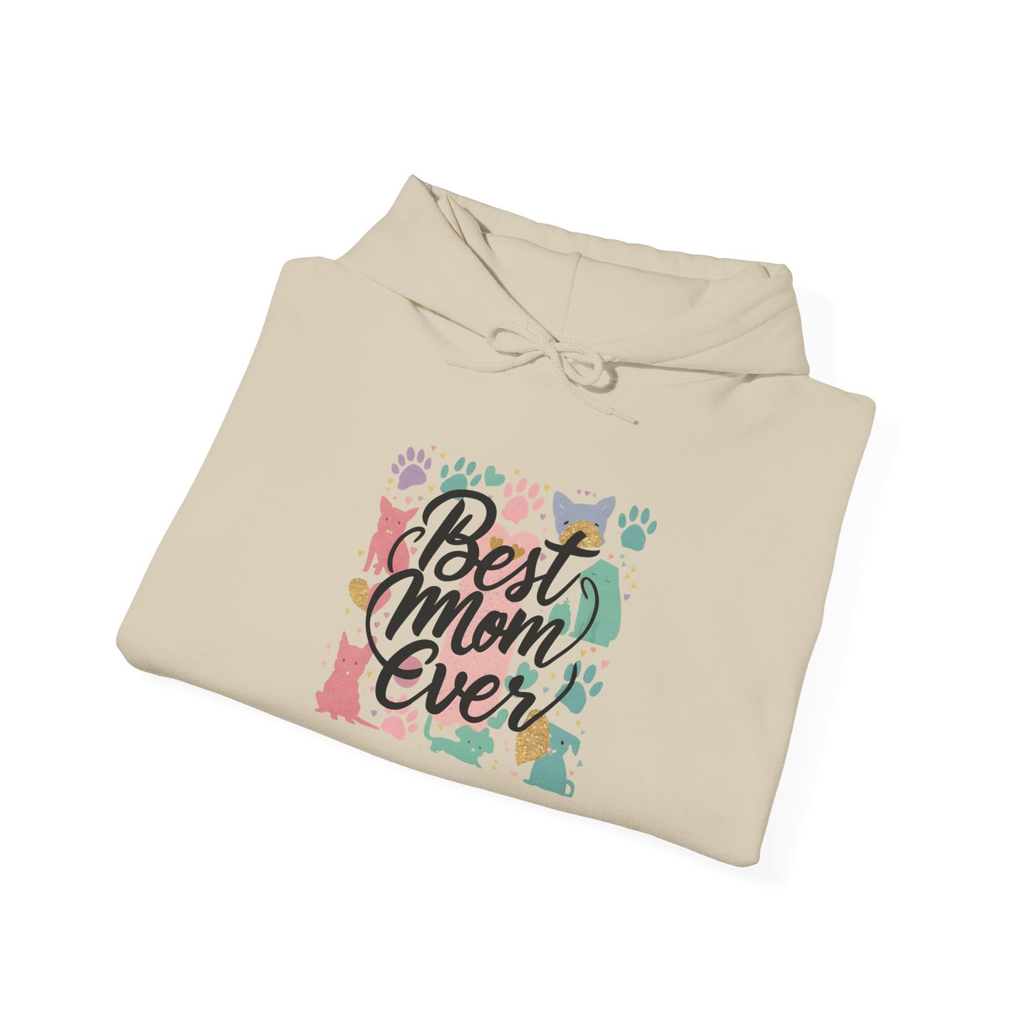 Best Cat Mom Ever Hooded Sweatshirt