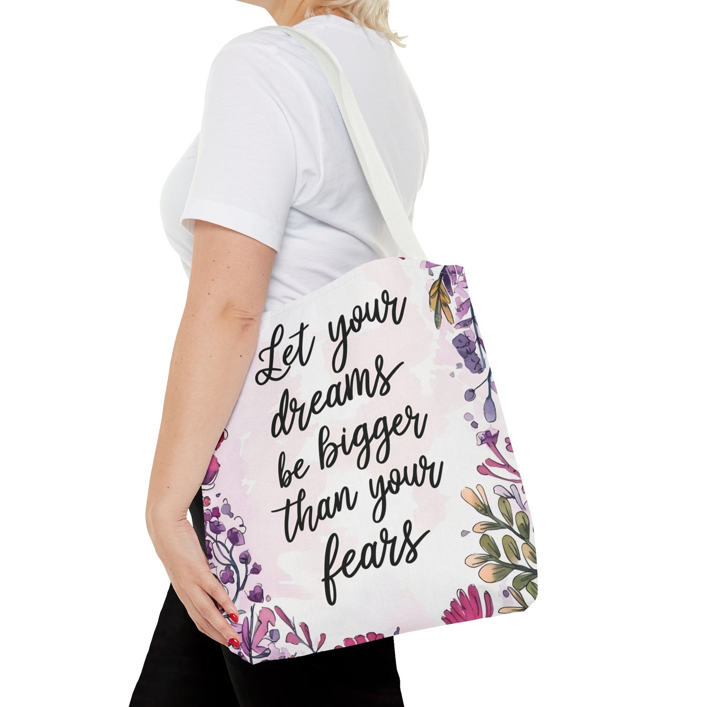 Motivational Tote Bag (AOP)