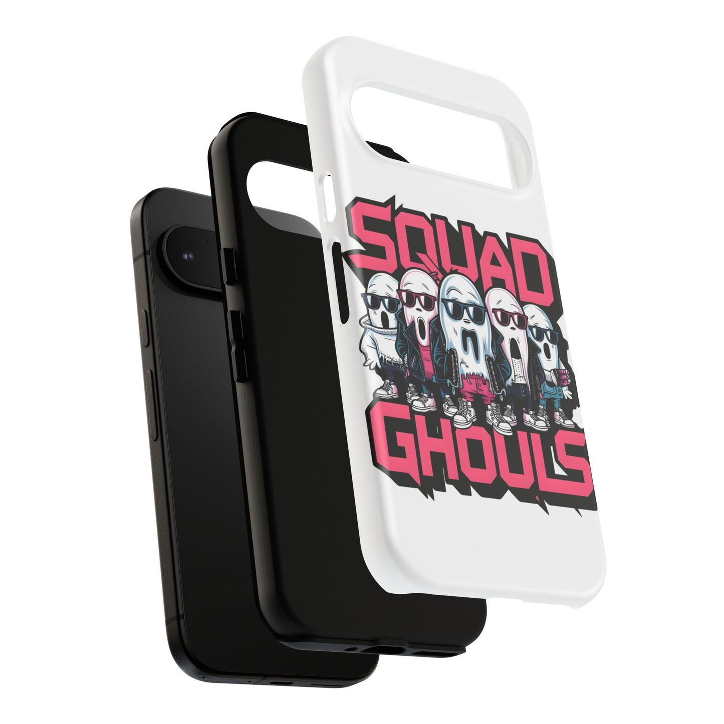 Squad Ghouls Phone Case | Spooky Fun Design | Halloween Gift | Trendy Mobile Cover | Unique Accessory | Ghoulish Vibes