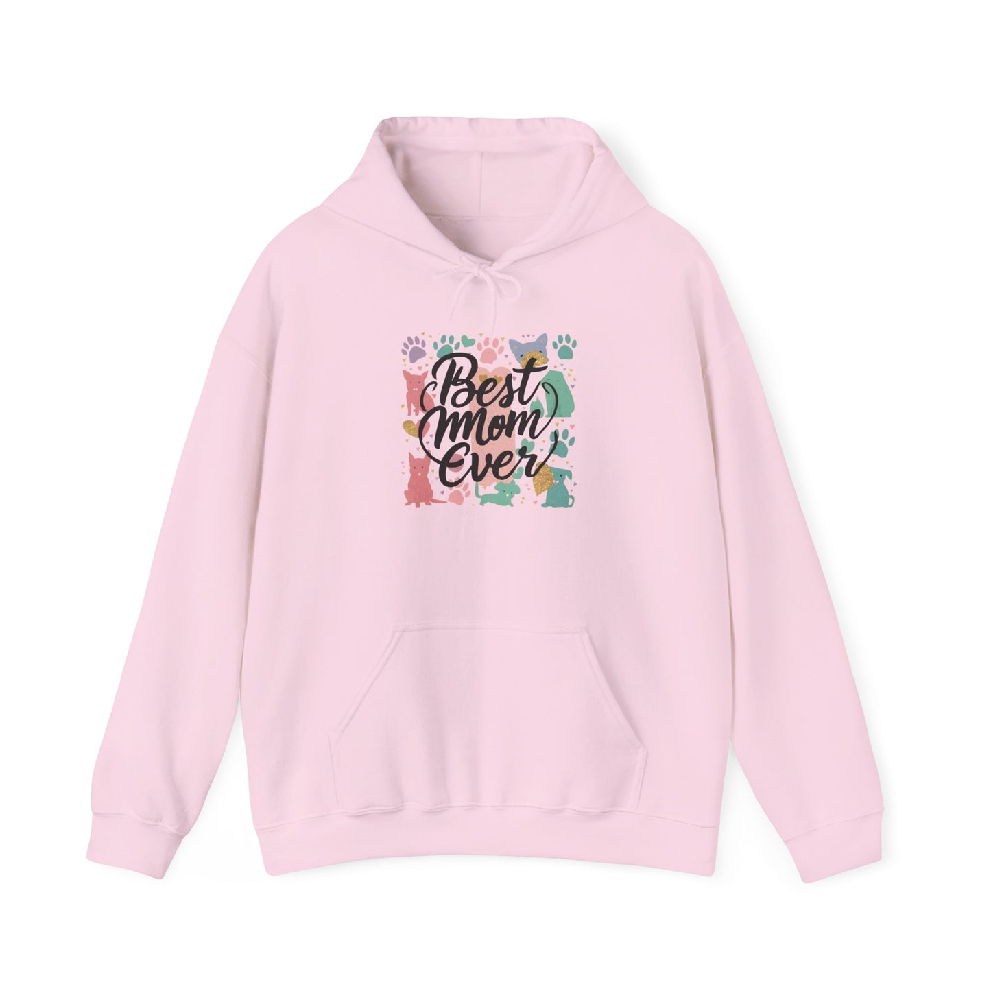 Best Cat Mom Ever Hooded Sweatshirt