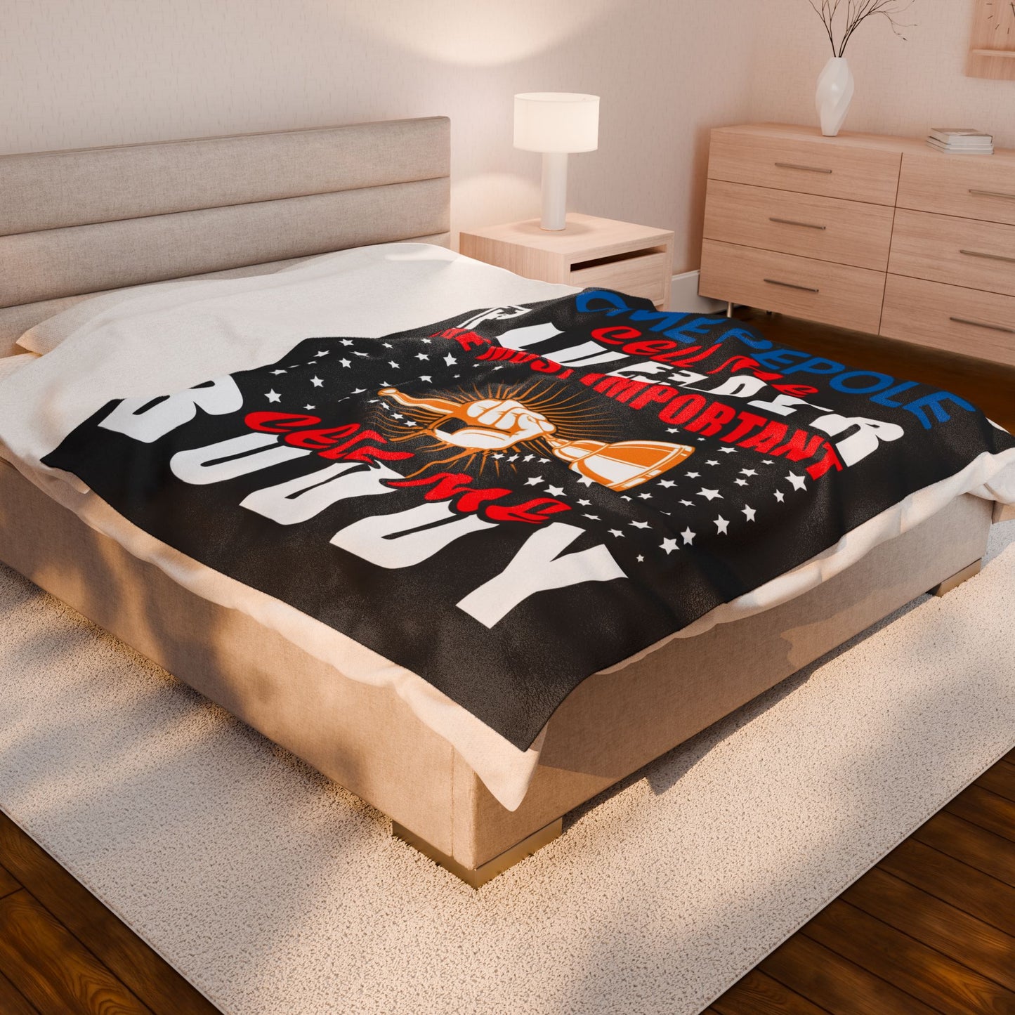 Plumber Motivational Plush Blanket, Cozy Home Decor for Plumbers, Funny Gift for Birthdays, Father's Day, Housewarming, Cozy Night In