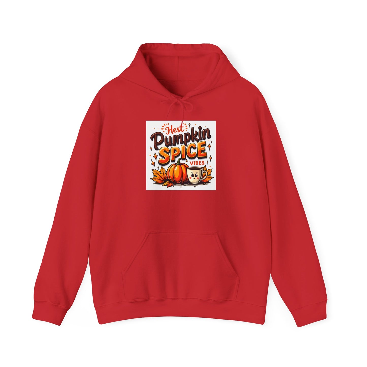 Cozy Pumpkin Spice Hoodie, Unisex Fall Sweatshirt, Autumn Vibes Apparel, Perfect for Halloween, Thanksgiving, Gift Idea