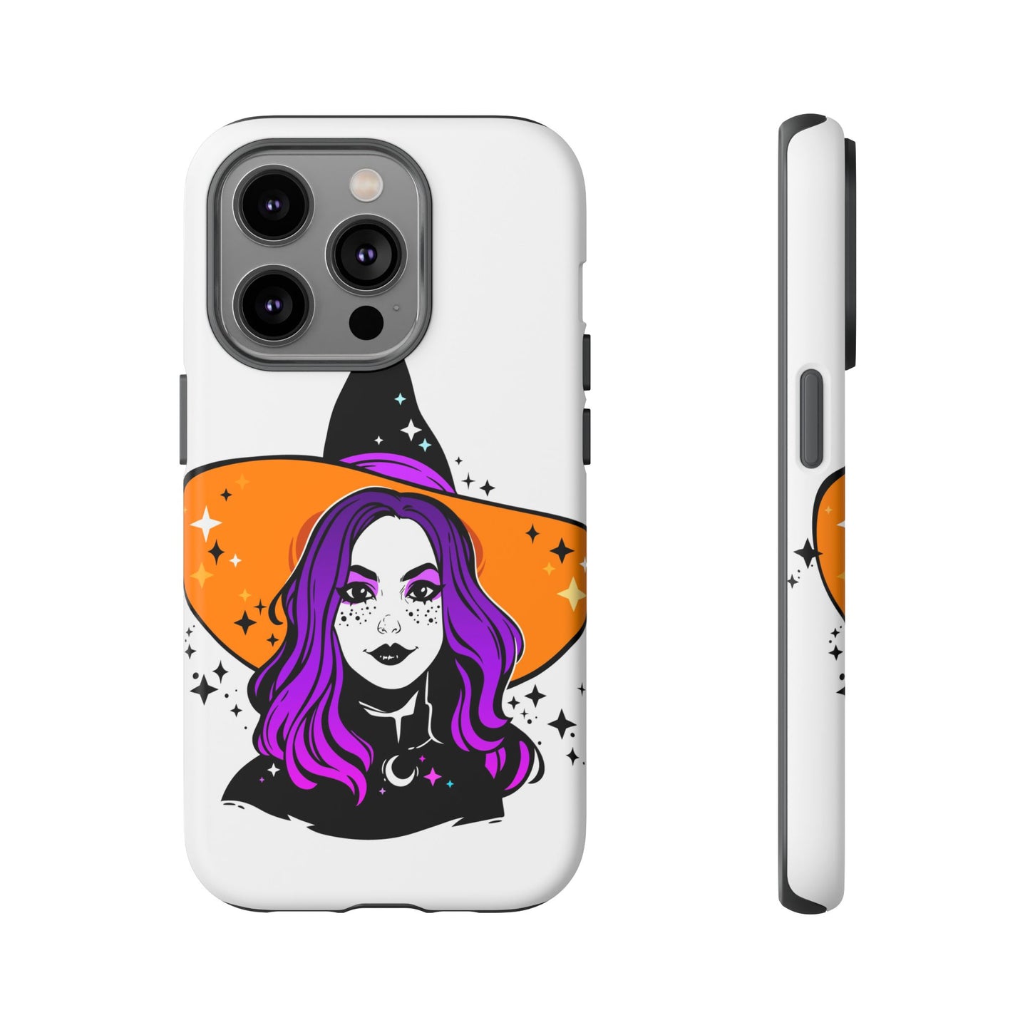 Witchy Phone Case - Tough Cases with Magical Vibe, Halloween Decor, Phone Accessory, Gift for Witch Lovers, Cute Smartphone Case