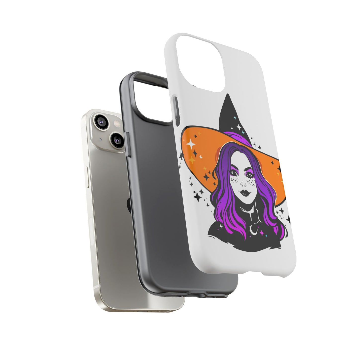 Witchy Phone Case - Tough Cases with Magical Vibe, Halloween Decor, Phone Accessory, Gift for Witch Lovers, Cute Smartphone Case