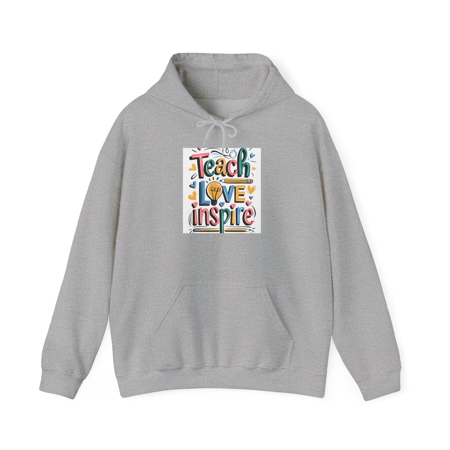 Inspirational Teacher Hoodie - Unisex Heavy Blend Sweatshirt, Gifts for Educators, Back to School Apparel, Positive Vibes Clothing, [...]