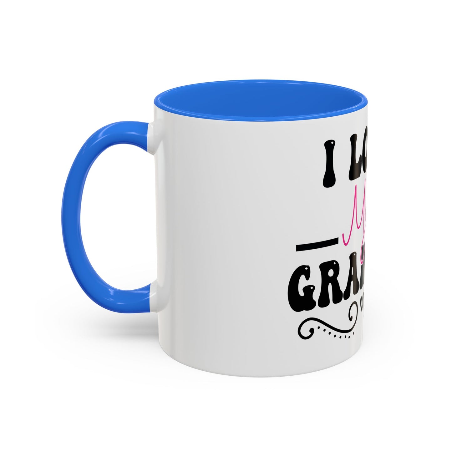 Colorful Grandpa Mug, Ceramic Coffee Cup, Gift for Grandpa, Father's Day Present, Personalized Mug, Family Gatherings