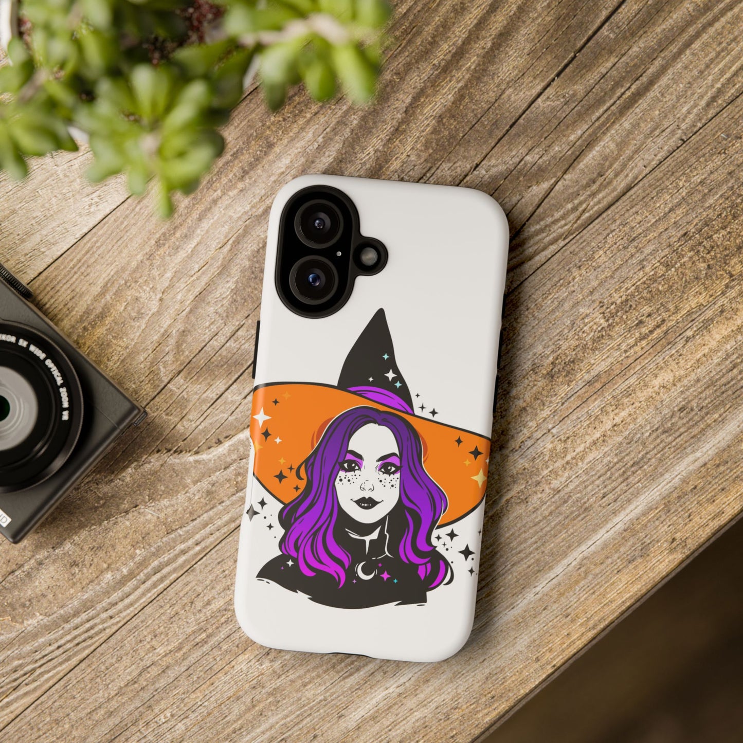 Witchy Phone Case - Tough Cases with Magical Vibe, Halloween Decor, Phone Accessory, Gift for Witch Lovers, Cute Smartphone Case
