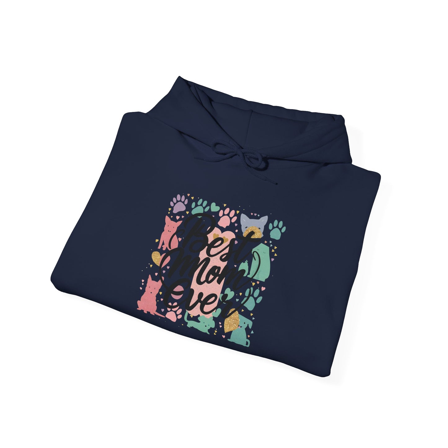 Best Cat Mom Ever Hooded Sweatshirt