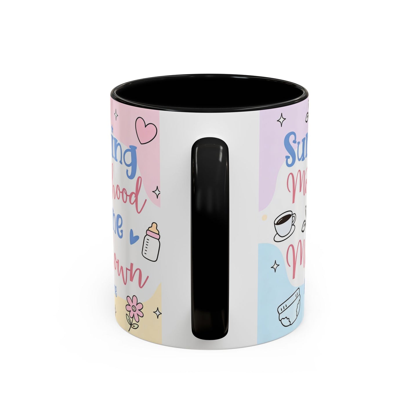 Surviving Motherhood One Meltdown at a Time Coffee Mug