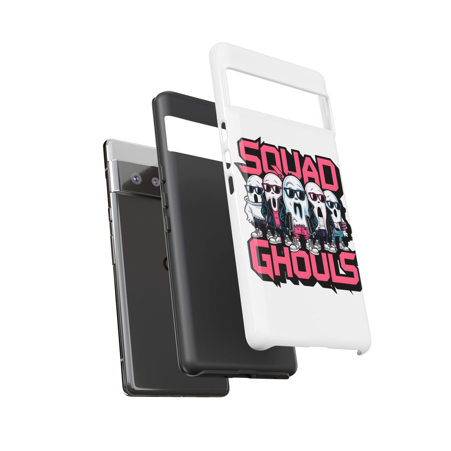 Squad Ghouls Phone Case | Spooky Fun Design | Halloween Gift | Trendy Mobile Cover | Unique Accessory | Ghoulish Vibes