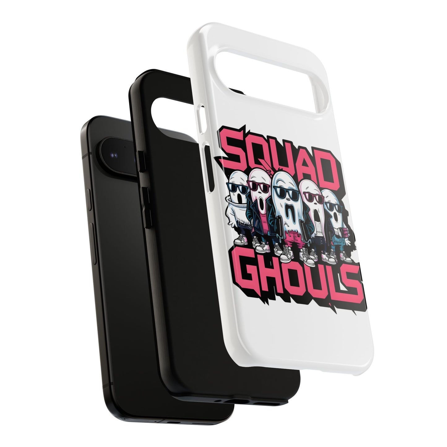 Squad Ghouls Phone Case | Spooky Fun Design | Halloween Gift | Trendy Mobile Cover | Unique Accessory | Ghoulish Vibes