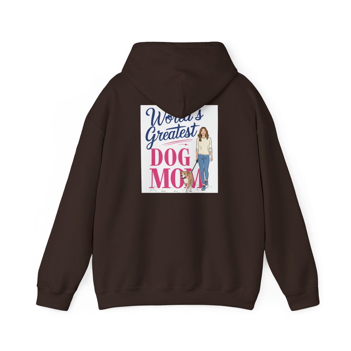 World's Greatest Dog Mom Hoodie | Cozy Gift for Pet Lovers | Ideal for Birthdays, Dog Events, and Everyday Wear