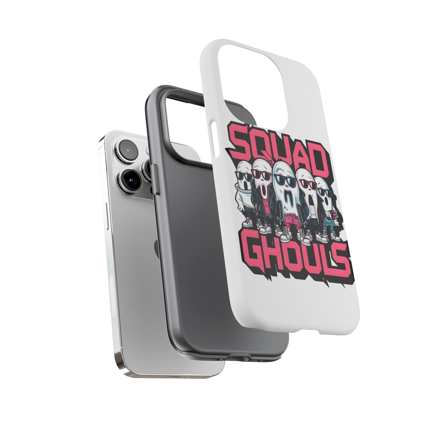 Squad Ghouls Phone Case | Spooky Fun Design | Halloween Gift | Trendy Mobile Cover | Unique Accessory | Ghoulish Vibes