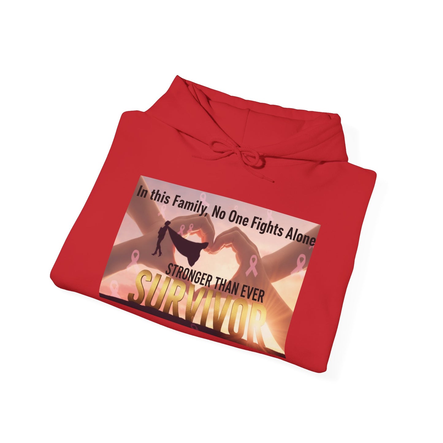 Inspirational Cancer Awareness Hoodie, Unisex Hoodie, Family Support Sweatshirt, Stronger Together, Gift for Cancer Warriors, Comfort [...]