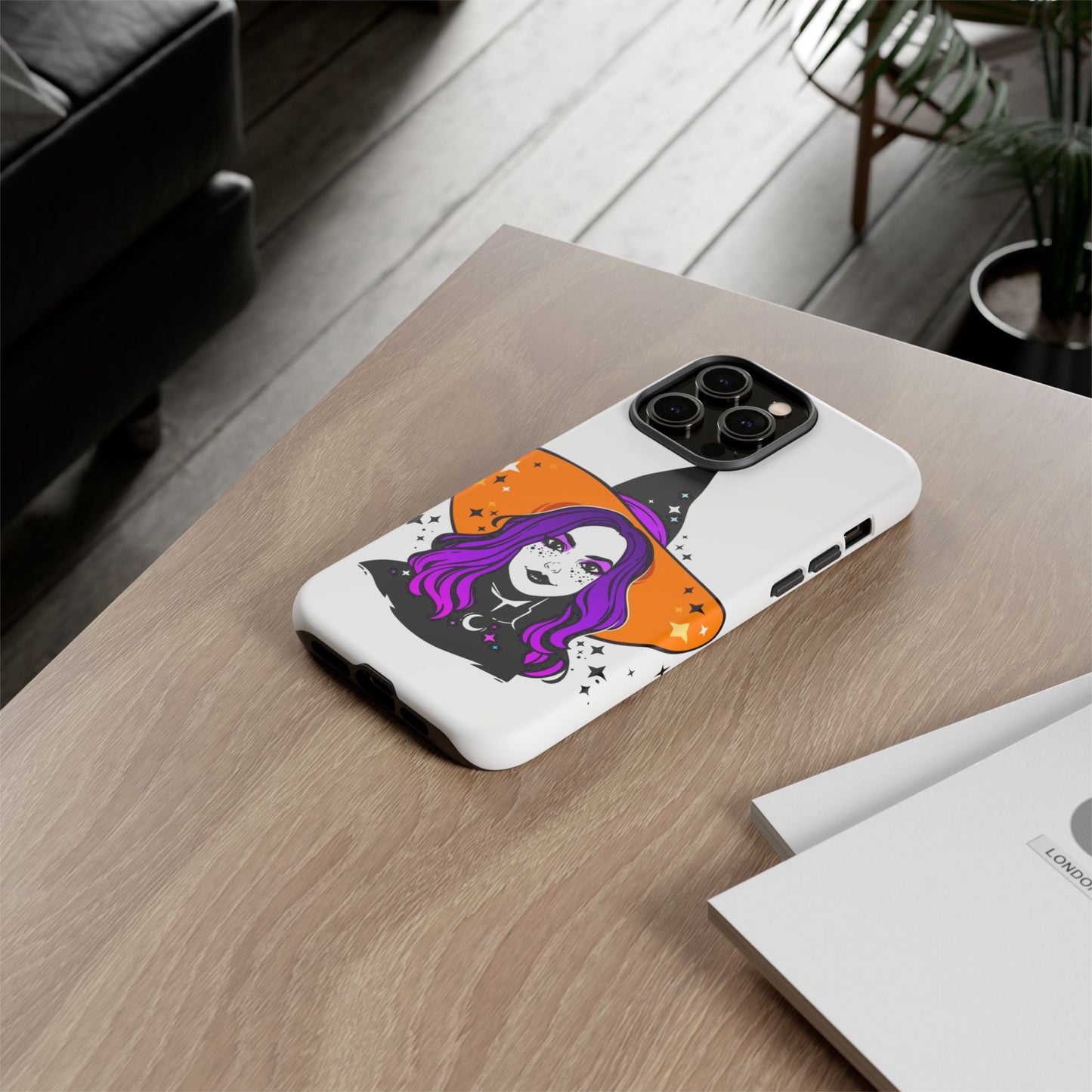 Witchy Phone Case - Tough Cases with Magical Vibe, Halloween Decor, Phone Accessory, Gift for Witch Lovers, Cute Smartphone Case