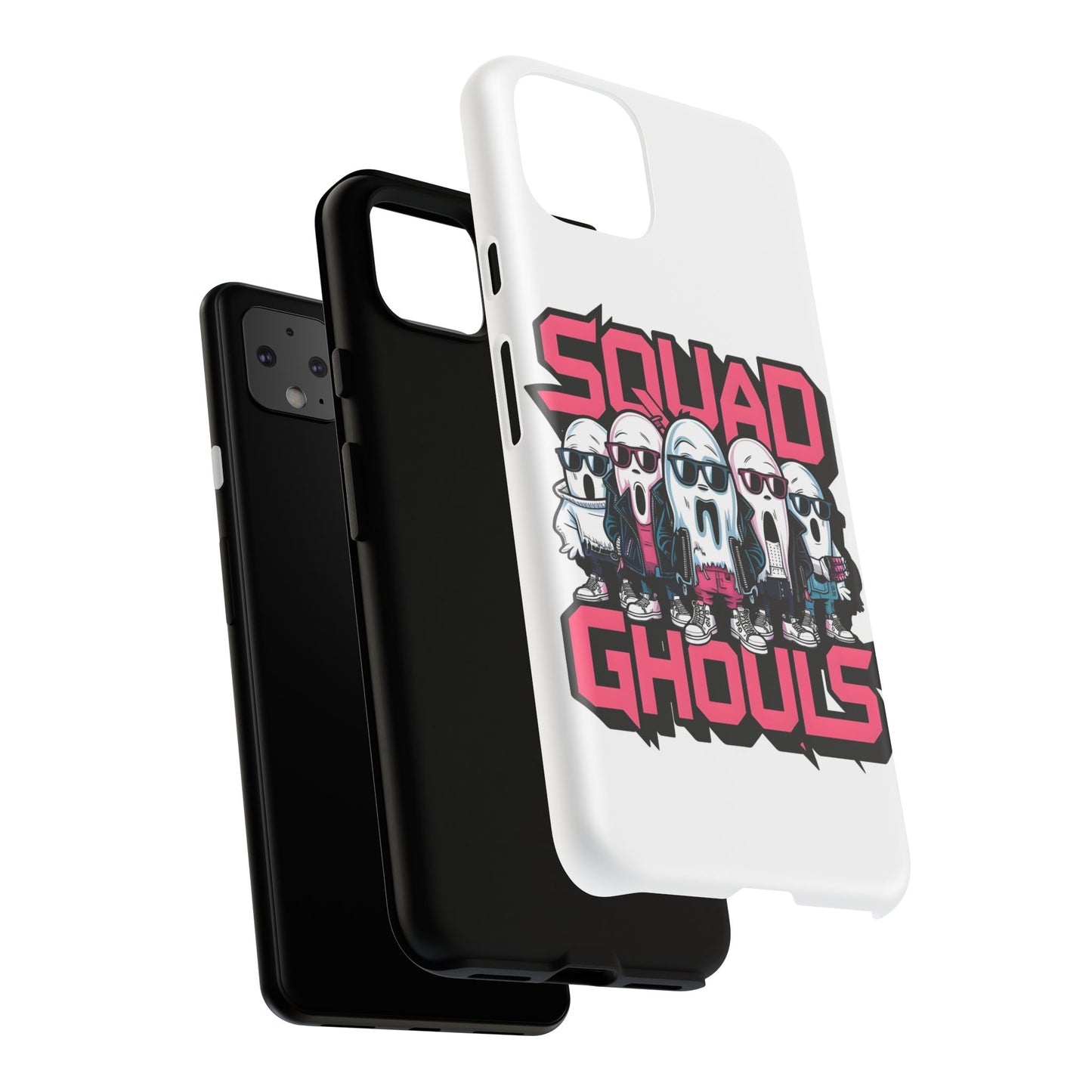 Squad Ghouls Phone Case | Spooky Fun Design | Halloween Gift | Trendy Mobile Cover | Unique Accessory | Ghoulish Vibes