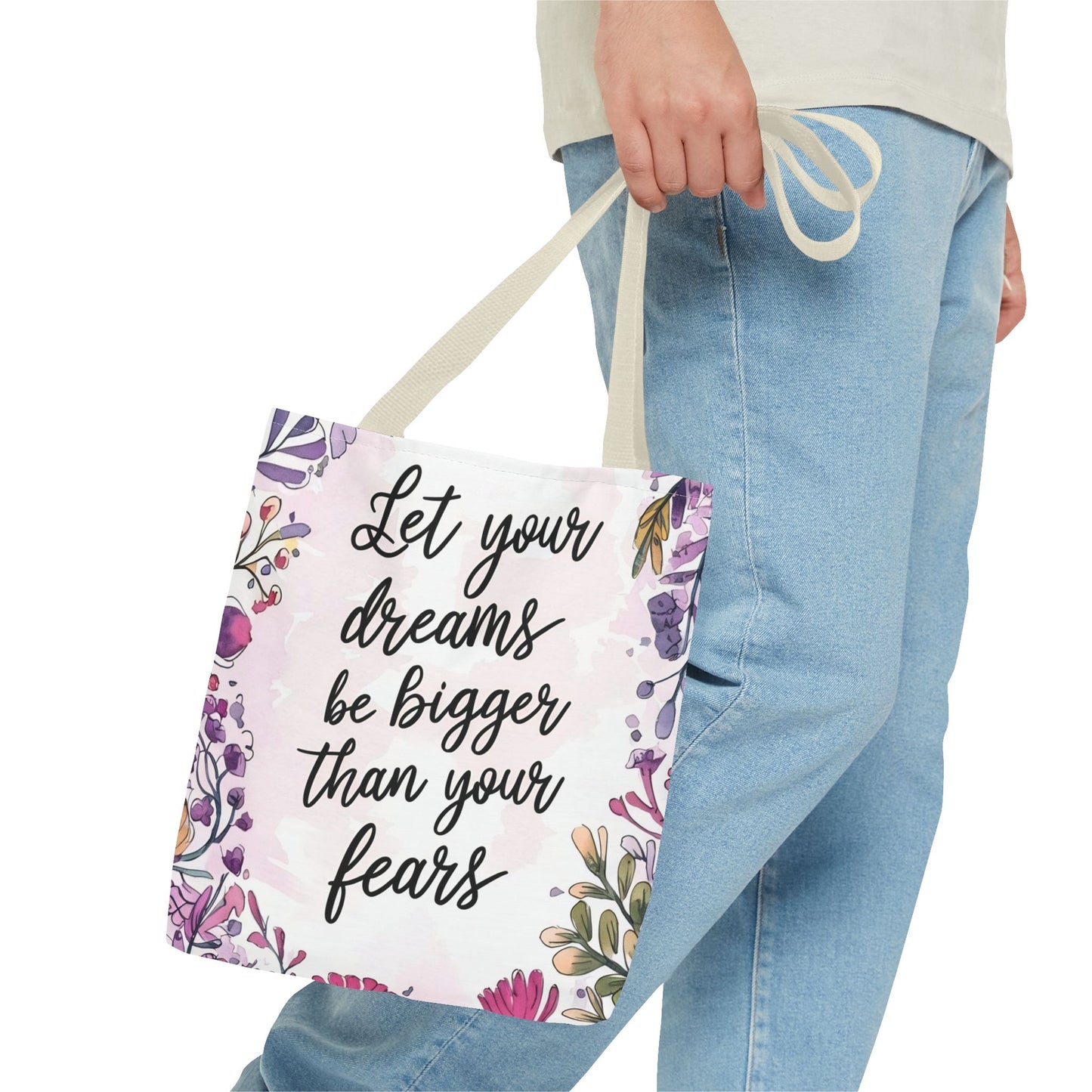 Motivational Tote Bag (AOP)