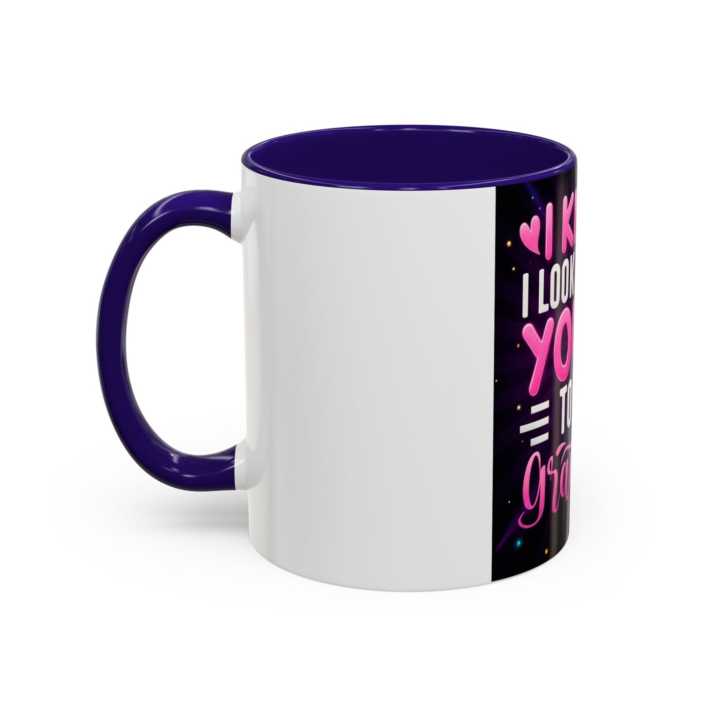 Colorful Grandma Mug - Fun Gift for Grandmothers, Unique Coffee Cup, Birthday, Mother's Day, Celebration, Colorful Design