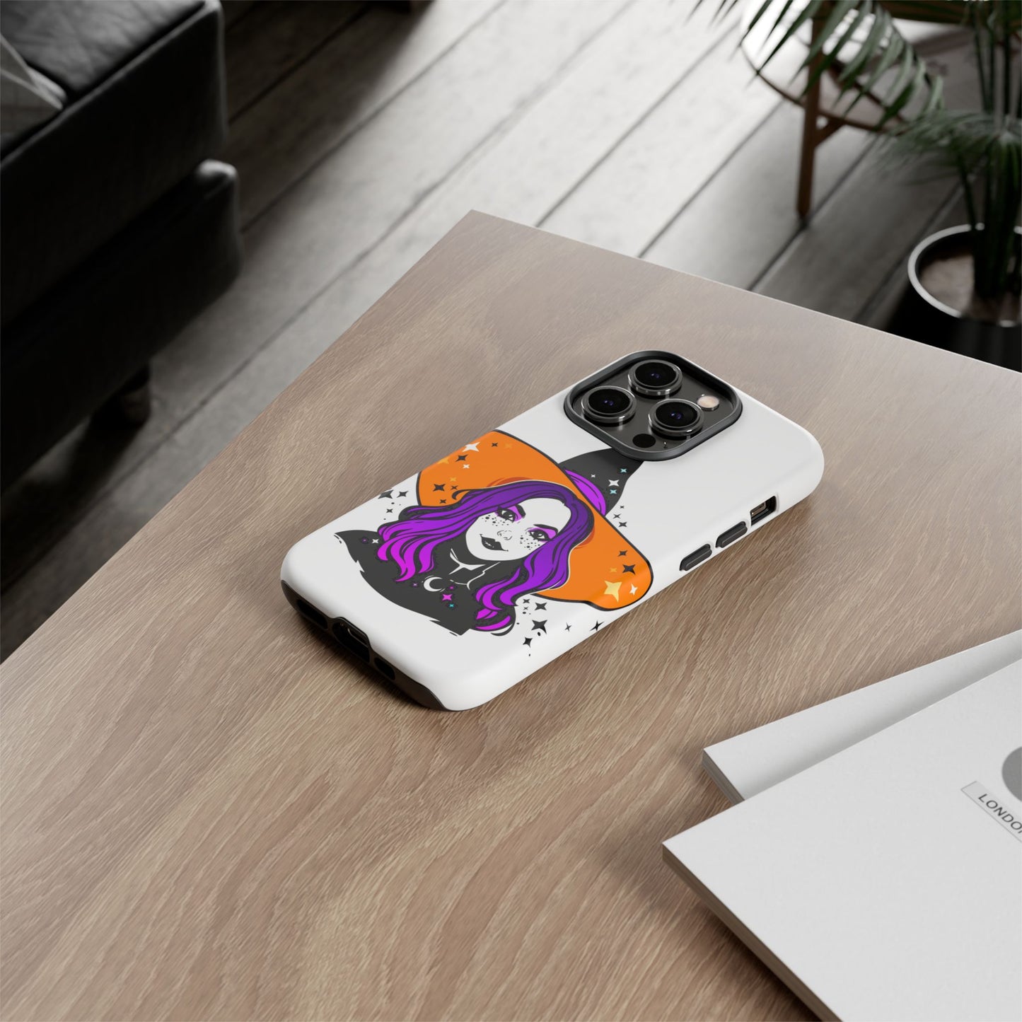 Witchy Phone Case - Tough Cases with Magical Vibe, Halloween Decor, Phone Accessory, Gift for Witch Lovers, Cute Smartphone Case