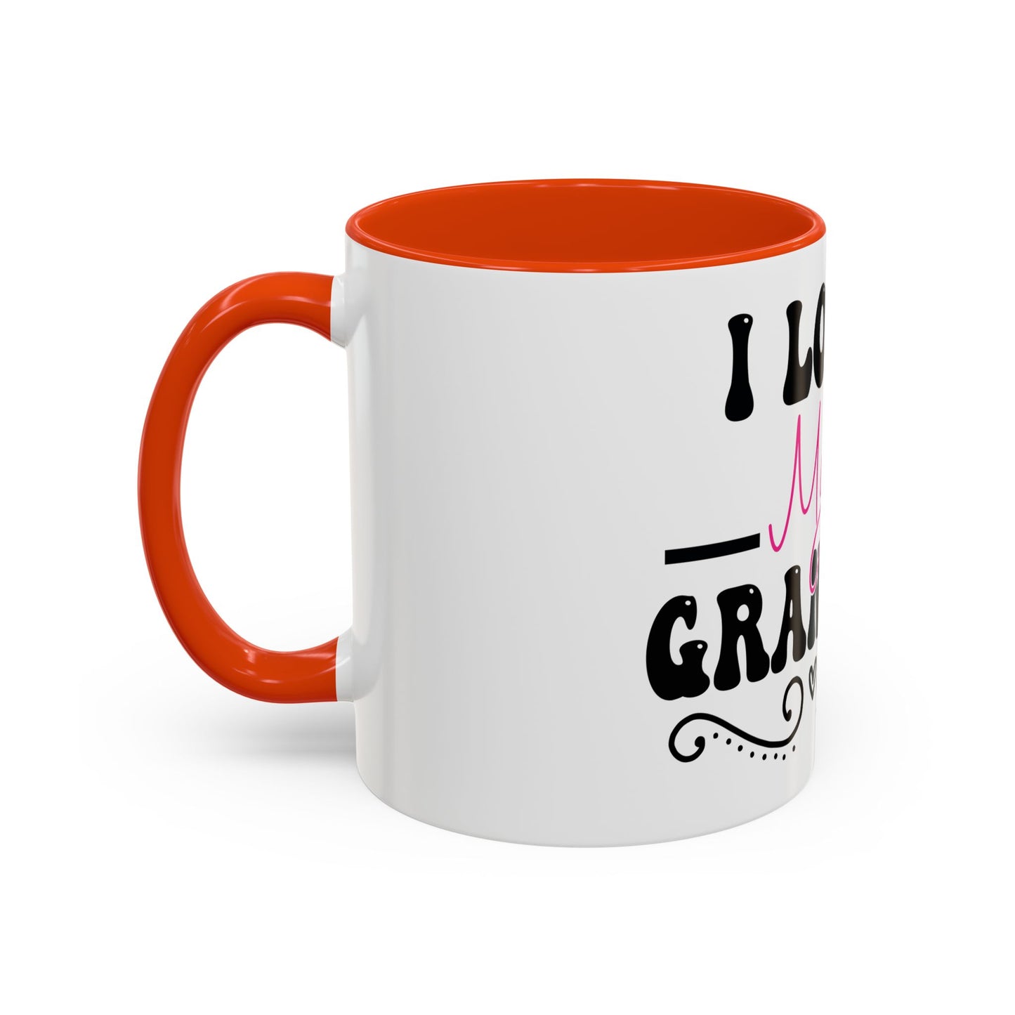 Colorful Grandpa Mug, Ceramic Coffee Cup, Gift for Grandpa, Father's Day Present, Personalized Mug, Family Gatherings