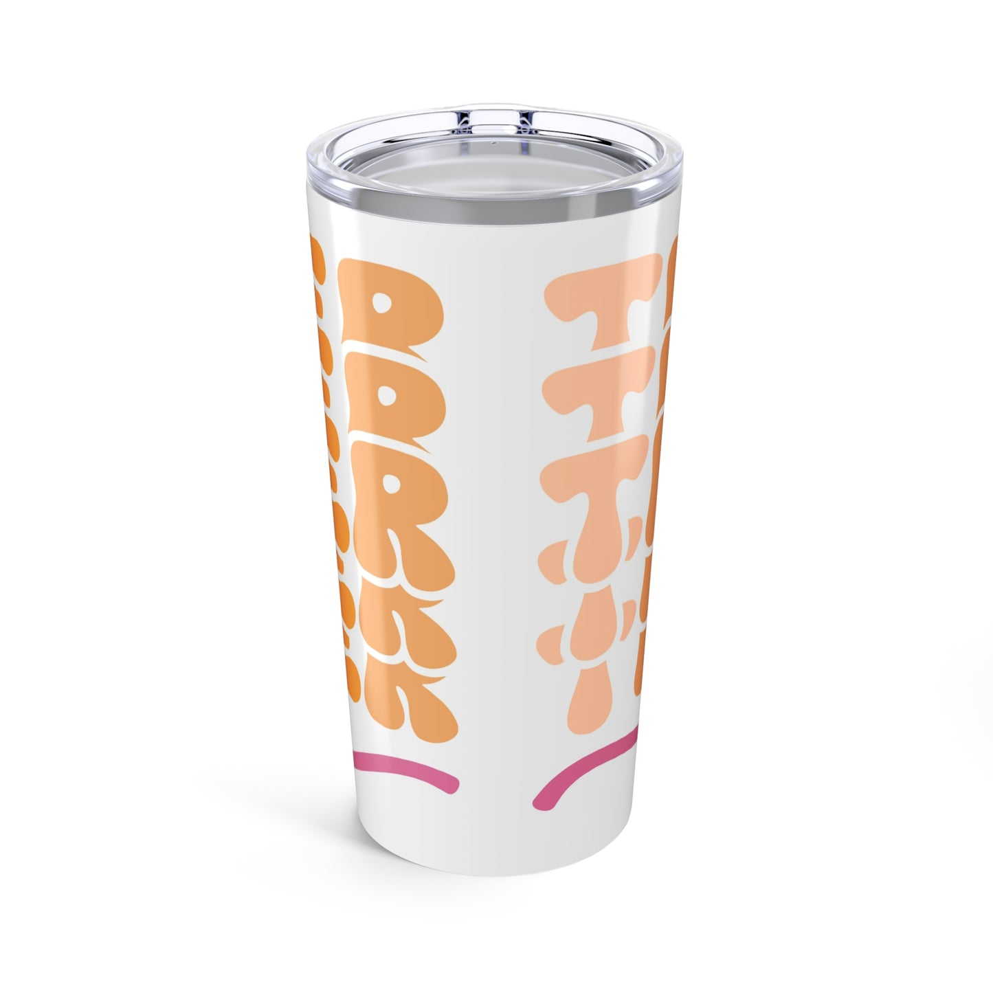 Peachy Vibes 20oz Tumbler – Perfect for Summer Sips, Beach Days, Gifts & Everyday Hydration, Cute Drinkware!