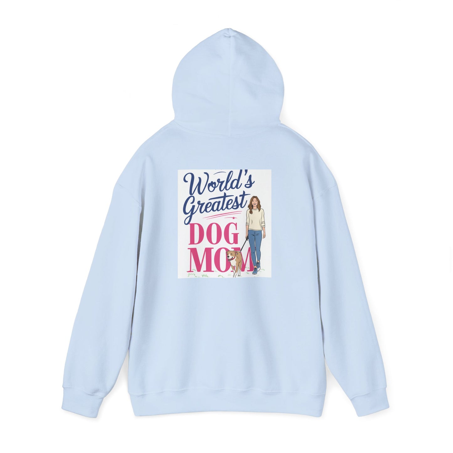 World's Greatest Dog Mom Hoodie | Cozy Gift for Pet Lovers | Ideal for Birthdays, Dog Events, and Everyday Wear