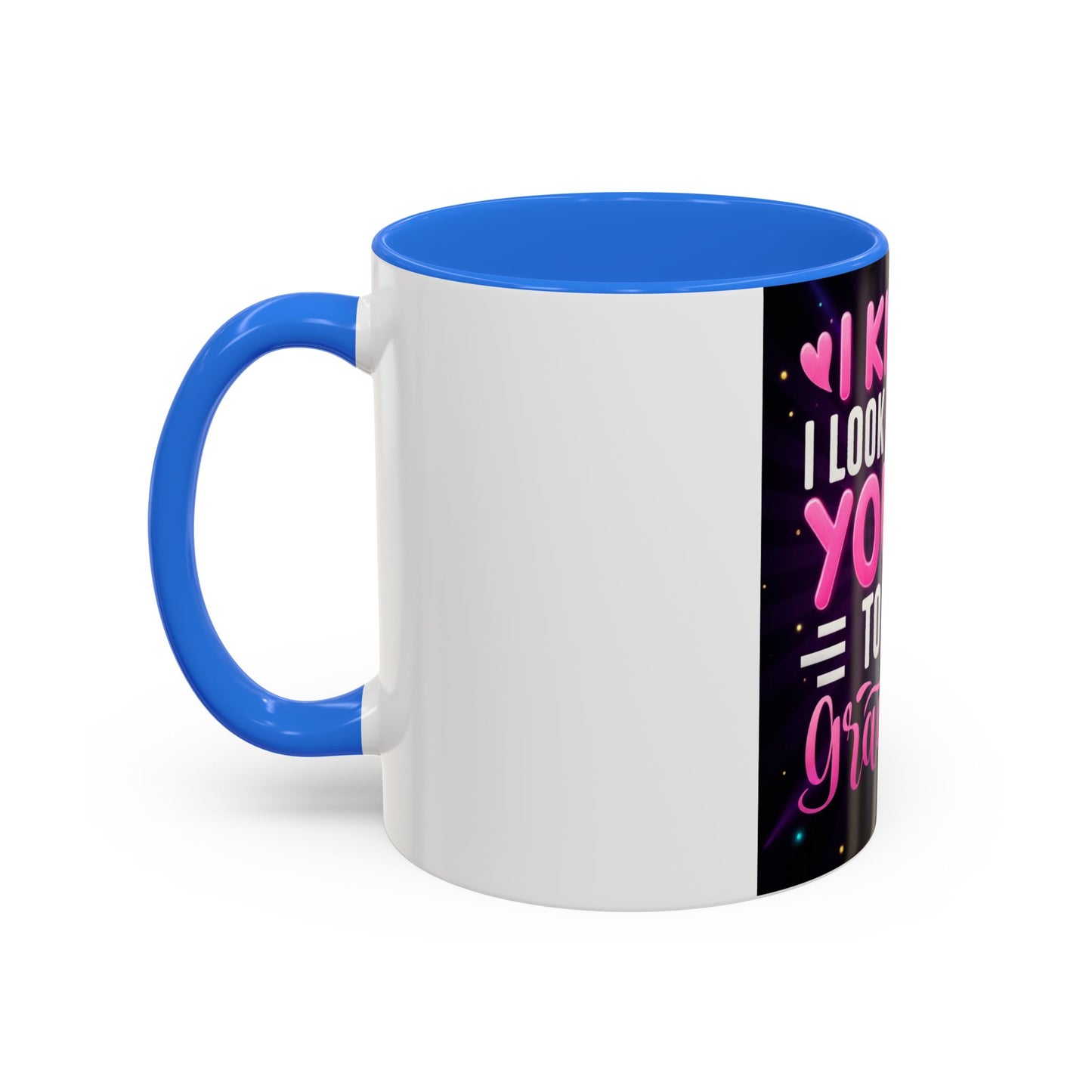 Colorful Grandma Mug - Fun Gift for Grandmothers, Unique Coffee Cup, Birthday, Mother's Day, Celebration, Colorful Design