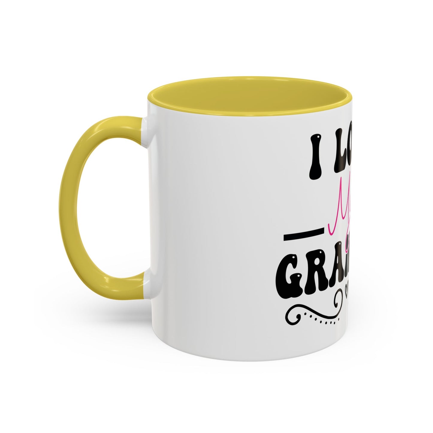 Colorful Grandpa Mug, Ceramic Coffee Cup, Gift for Grandpa, Father's Day Present, Personalized Mug, Family Gatherings