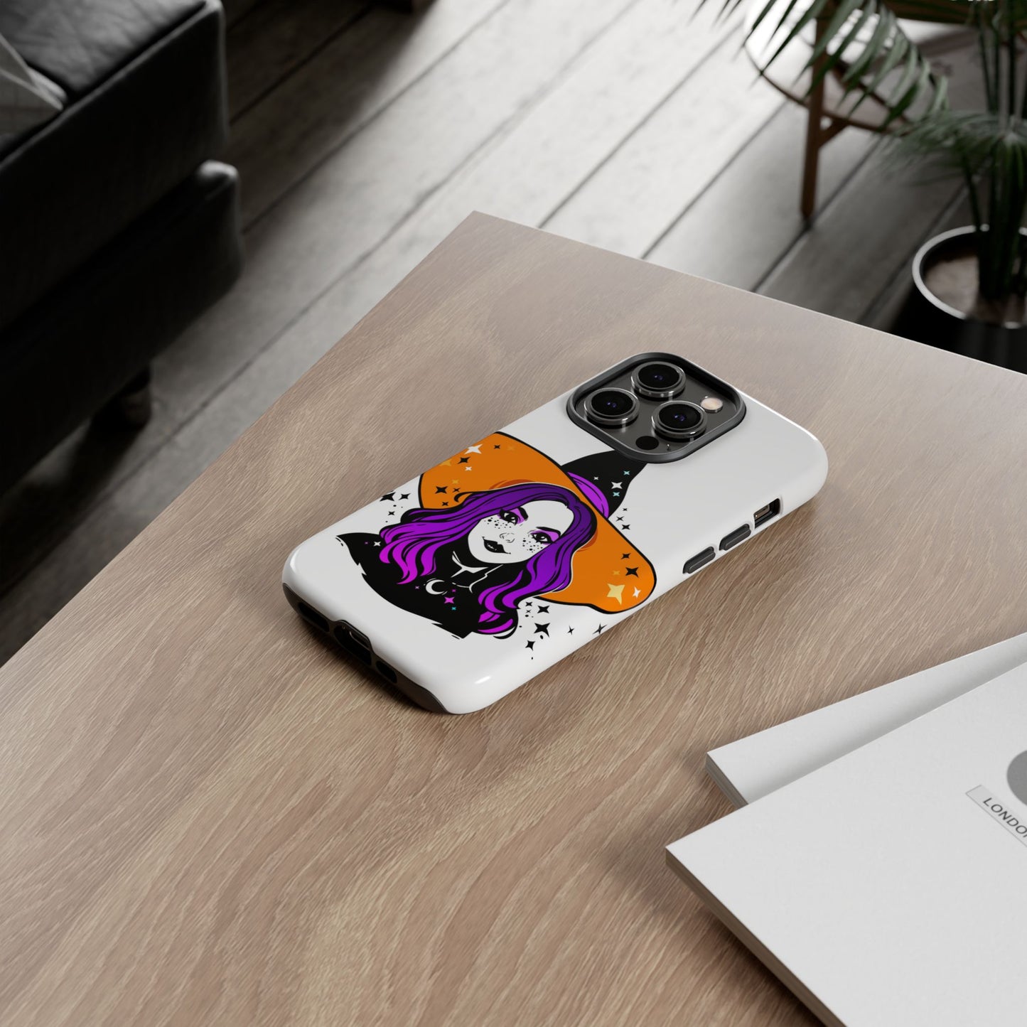 Witchy Phone Case - Tough Cases with Magical Vibe, Halloween Decor, Phone Accessory, Gift for Witch Lovers, Cute Smartphone Case