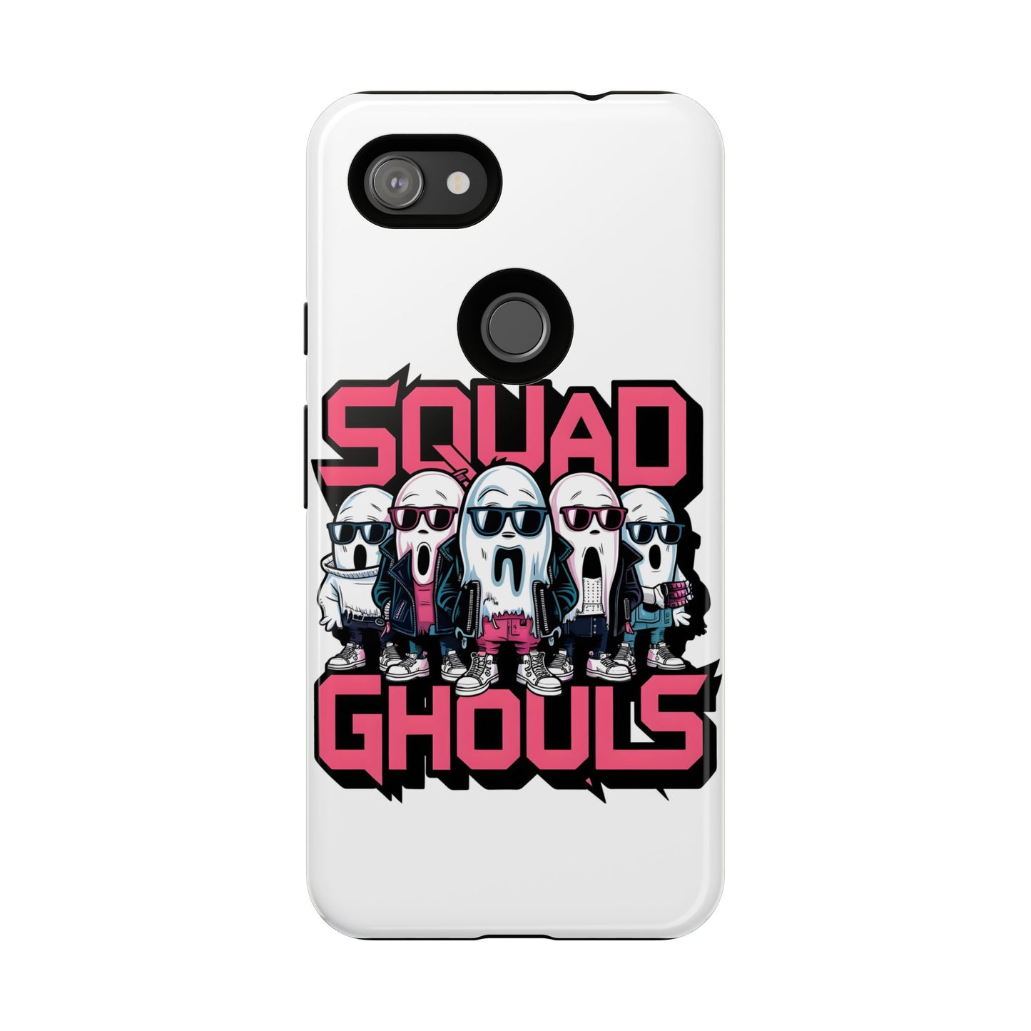 Squad Ghouls Phone Case | Spooky Fun Design | Halloween Gift | Trendy Mobile Cover | Unique Accessory | Ghoulish Vibes