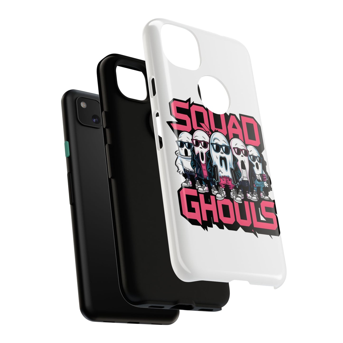 Squad Ghouls Phone Case | Spooky Fun Design | Halloween Gift | Trendy Mobile Cover | Unique Accessory | Ghoulish Vibes