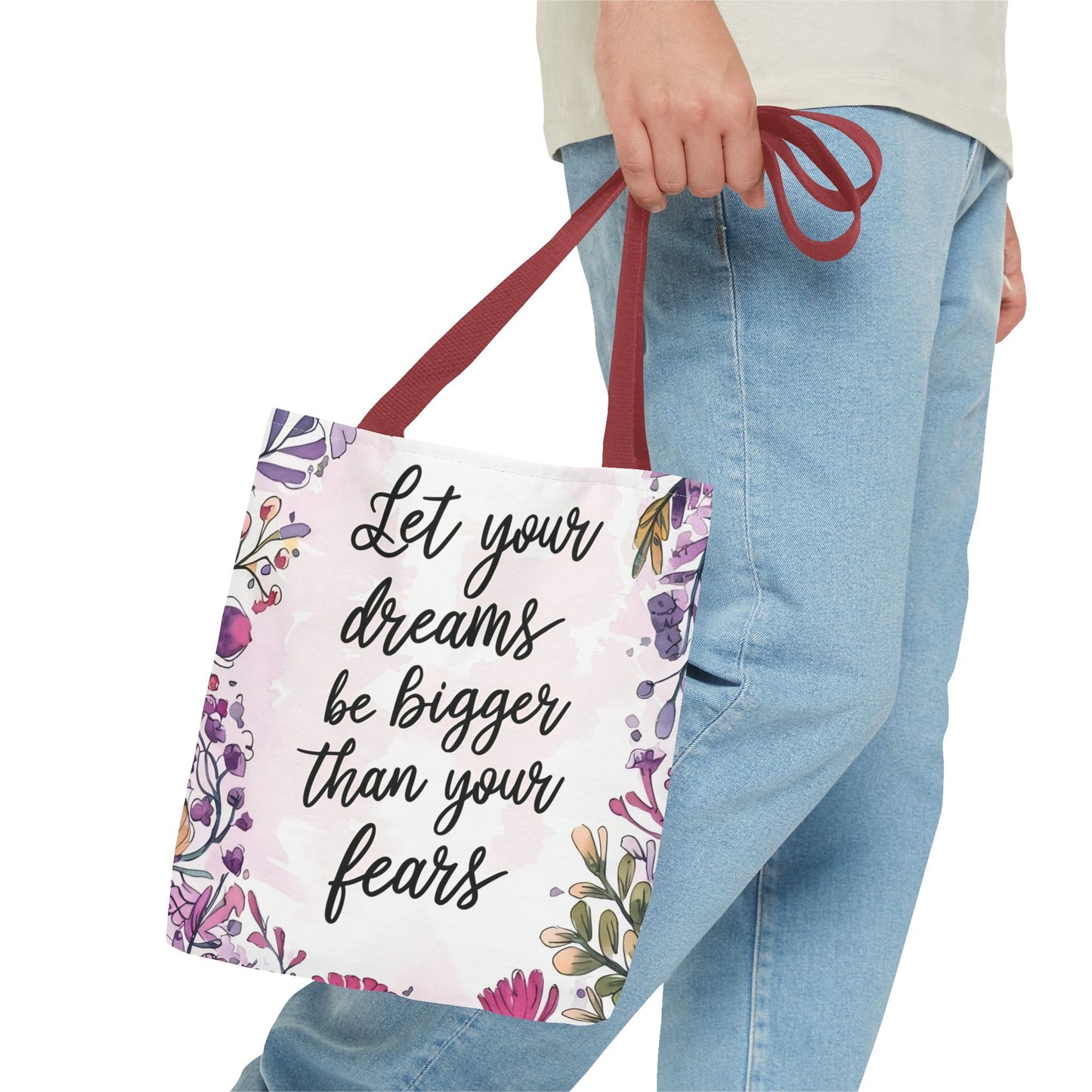 Motivational Tote Bag (AOP)