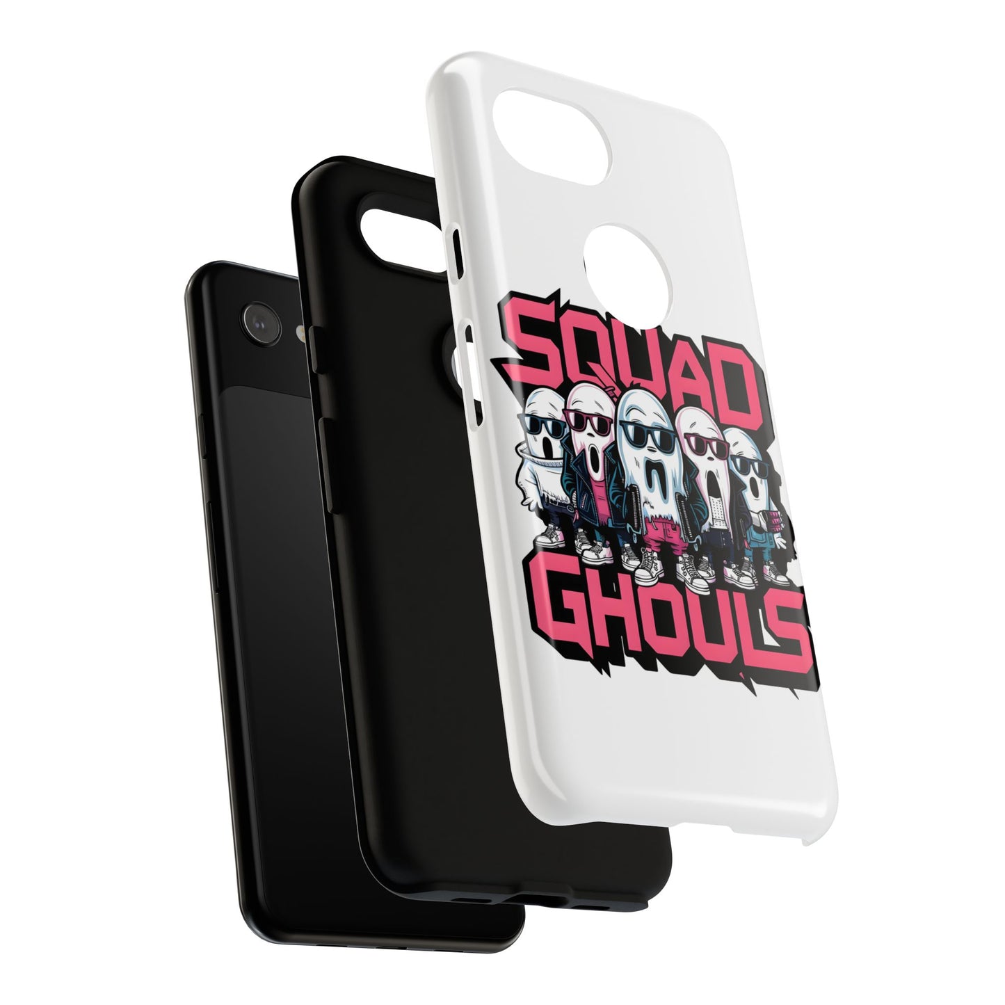 Squad Ghouls Phone Case | Spooky Fun Design | Halloween Gift | Trendy Mobile Cover | Unique Accessory | Ghoulish Vibes