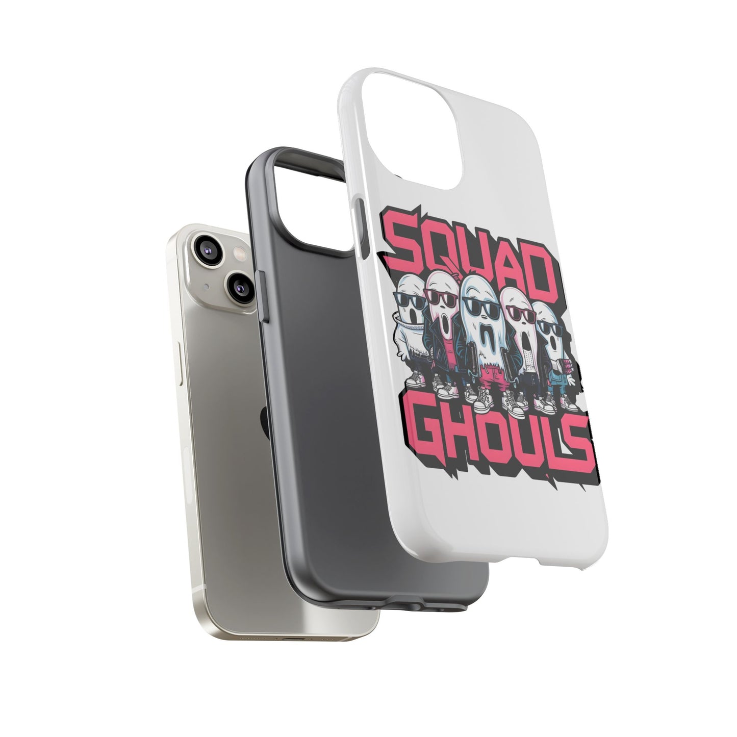 Squad Ghouls Phone Case | Spooky Fun Design | Halloween Gift | Trendy Mobile Cover | Unique Accessory | Ghoulish Vibes
