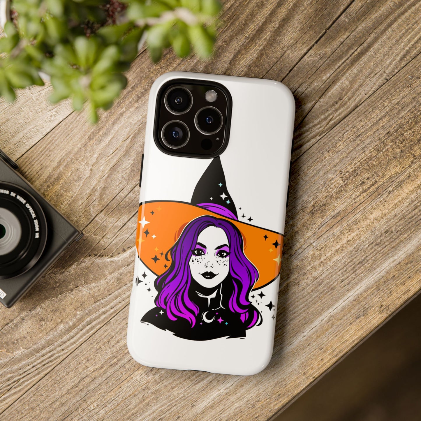 Witchy Phone Case - Tough Cases with Magical Vibe, Halloween Decor, Phone Accessory, Gift for Witch Lovers, Cute Smartphone Case