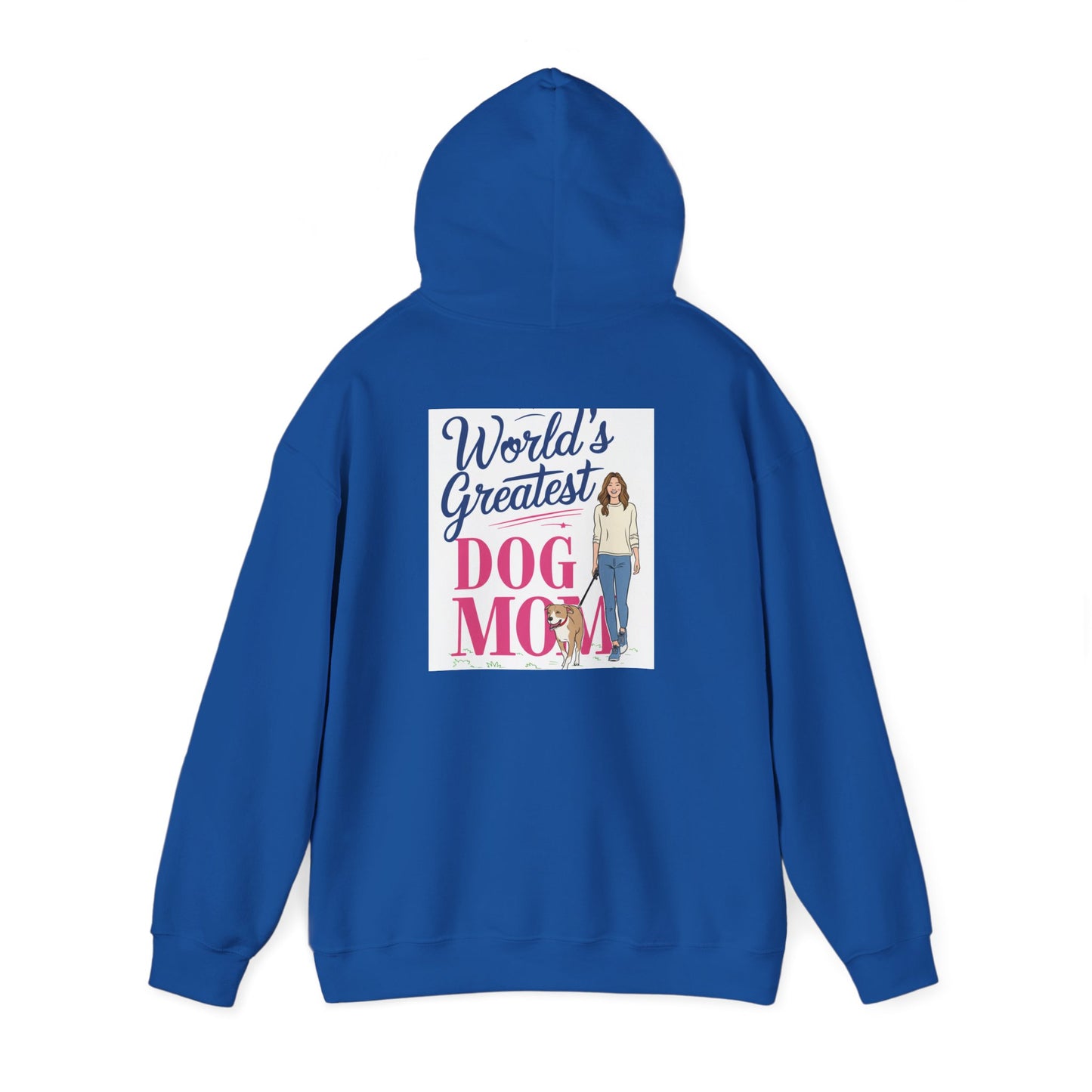 World's Greatest Dog Mom Hoodie | Cozy Gift for Pet Lovers | Ideal for Birthdays, Dog Events, and Everyday Wear