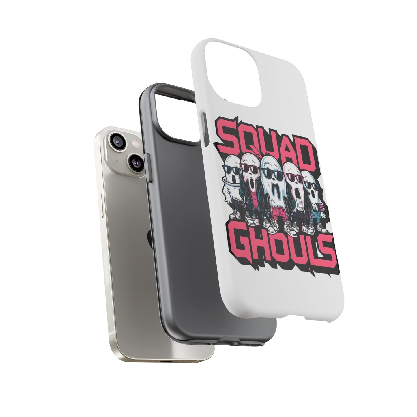 Squad Ghouls Phone Case | Spooky Fun Design | Halloween Gift | Trendy Mobile Cover | Unique Accessory | Ghoulish Vibes