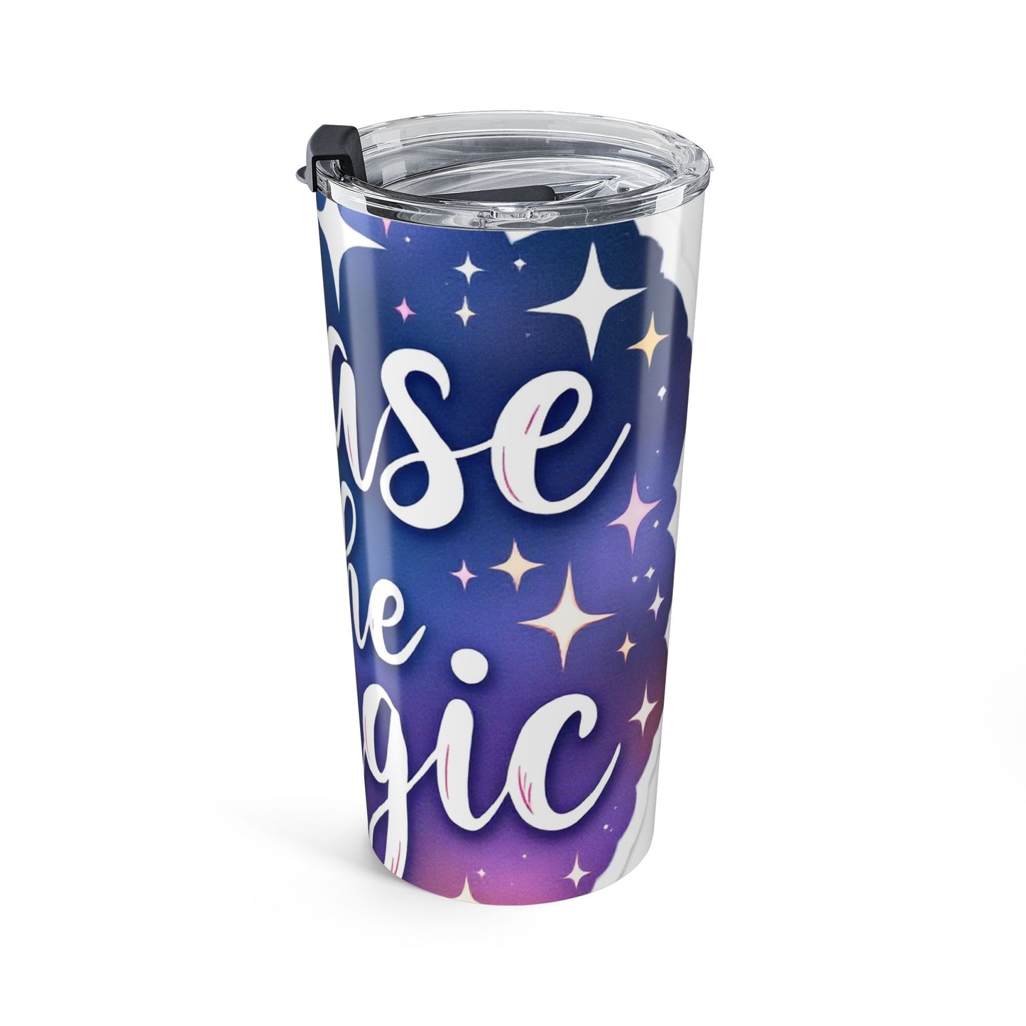 Inspirational Magic Tumbler 20oz - Chasing Dreams Travel Mug, Motivational Gift, Night Sky Design, Perfect for Coffee Lovers, [...]