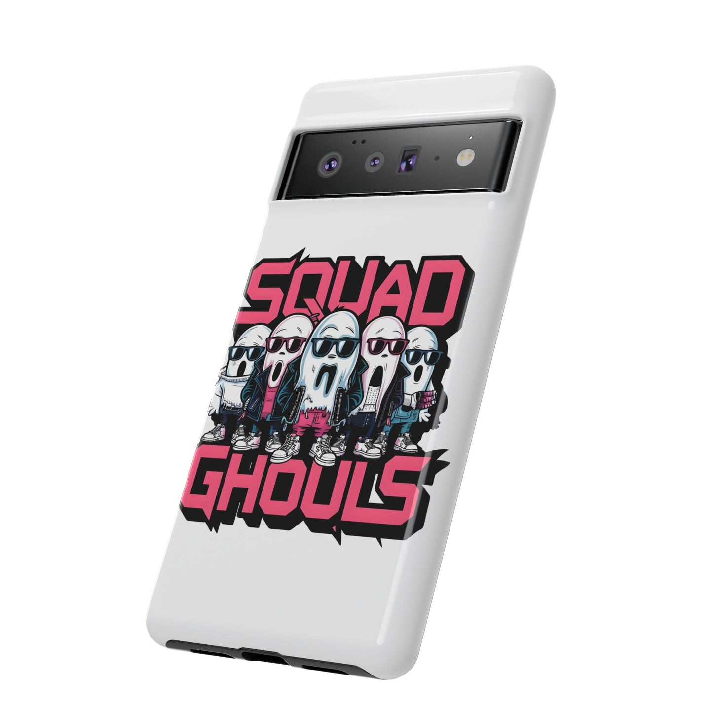 Squad Ghouls Phone Case | Spooky Fun Design | Halloween Gift | Trendy Mobile Cover | Unique Accessory | Ghoulish Vibes