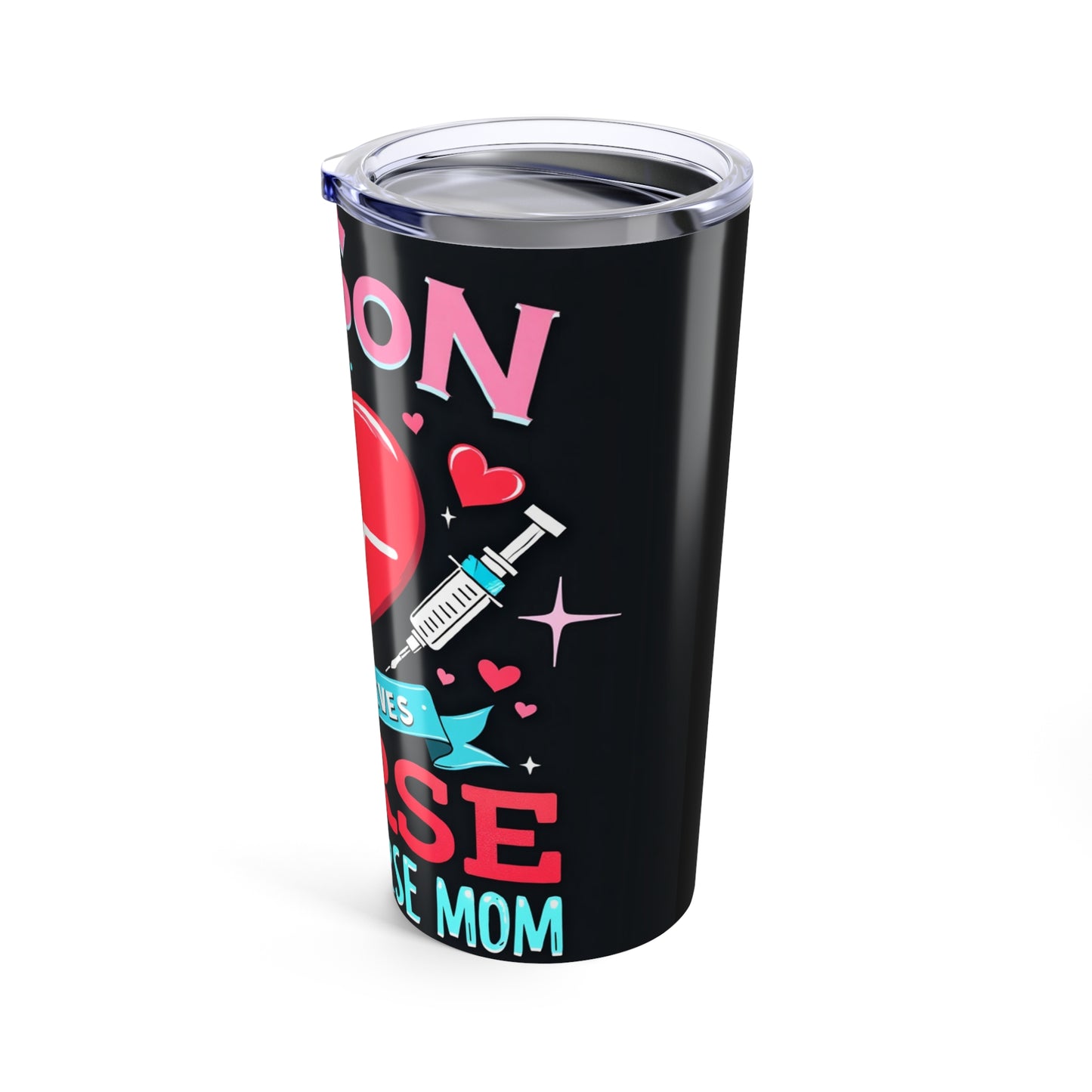 My Soul Saves Lives Nurse Tumbler 20oz - Perfect Gift for Nurses, Healthcare Workers, Nurses Week, Graduation, Appreciation, Travel Mug