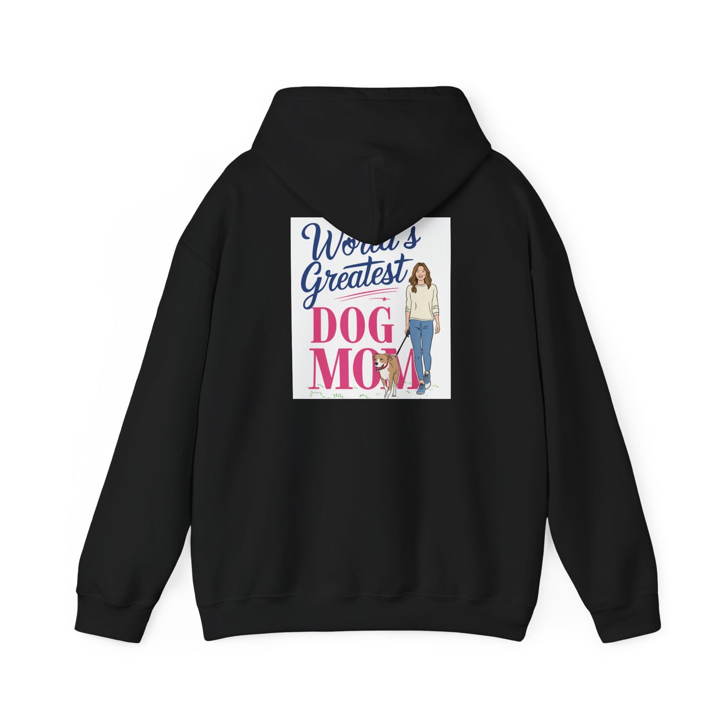 World's Greatest Dog Mom Hoodie | Cozy Gift for Pet Lovers | Ideal for Birthdays, Dog Events, and Everyday Wear