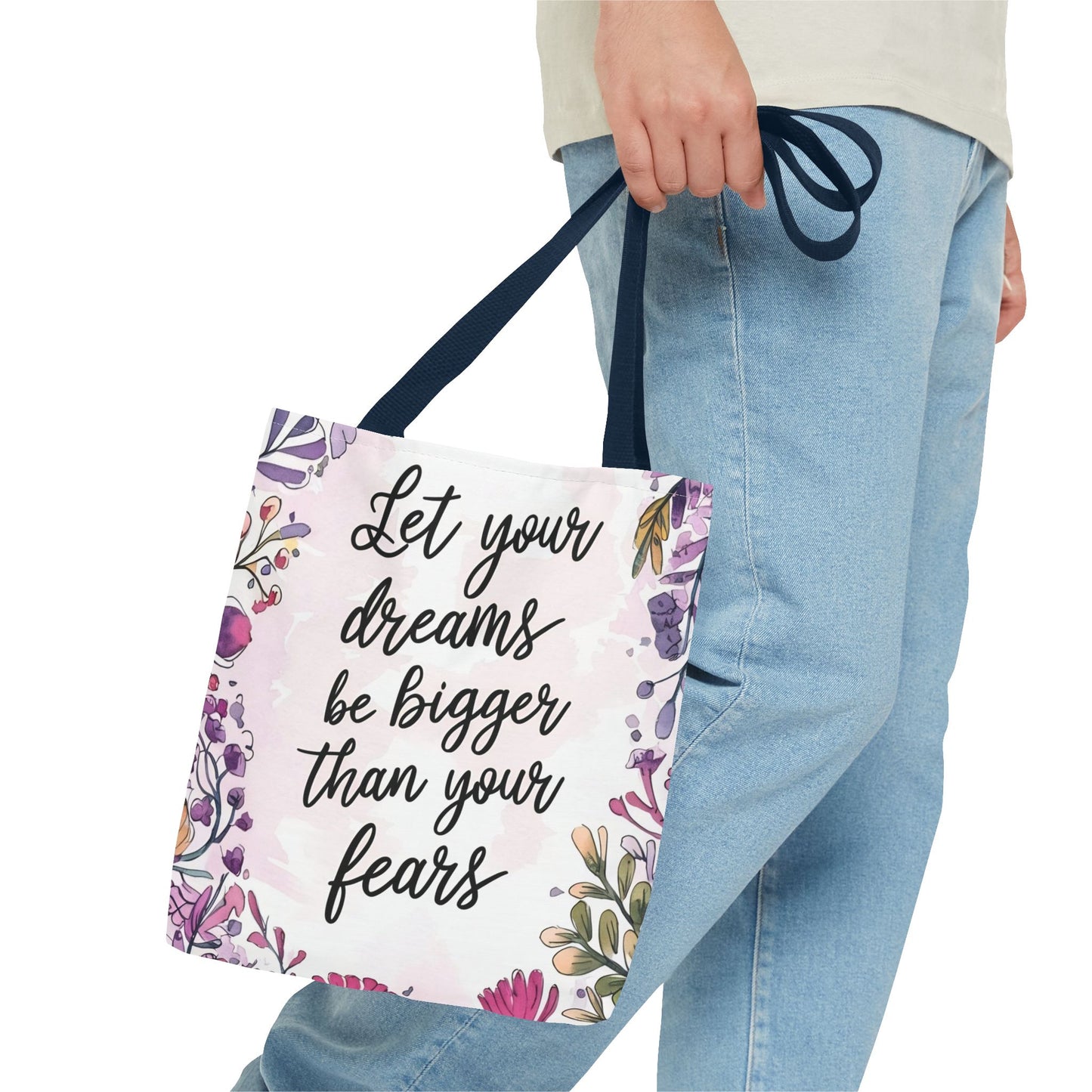 Motivational Tote Bag (AOP)